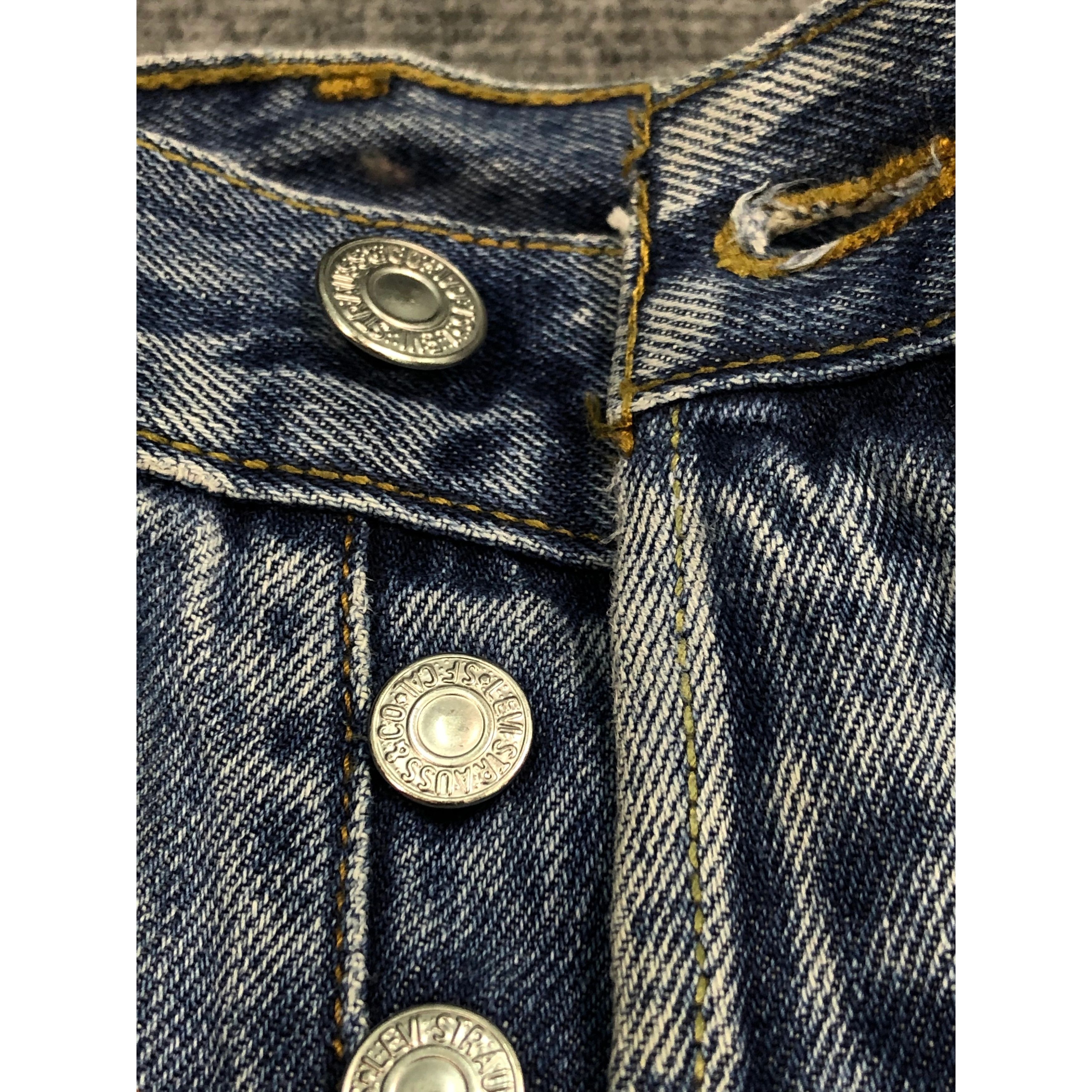 Levi's Vintage Levis 501 Faded Denim Pant DP0112 Size US 38 / EU 54 - 7 Thumbnail
