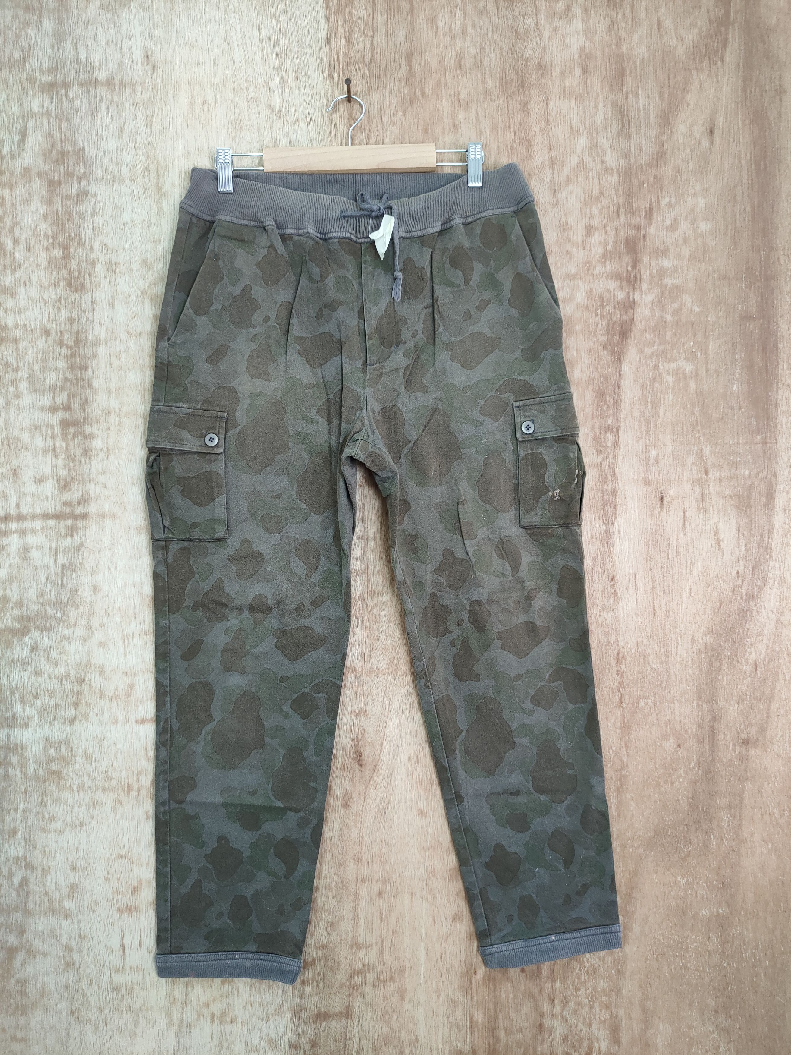 DL Urban Research camo multipocket jogger cargo pants #489