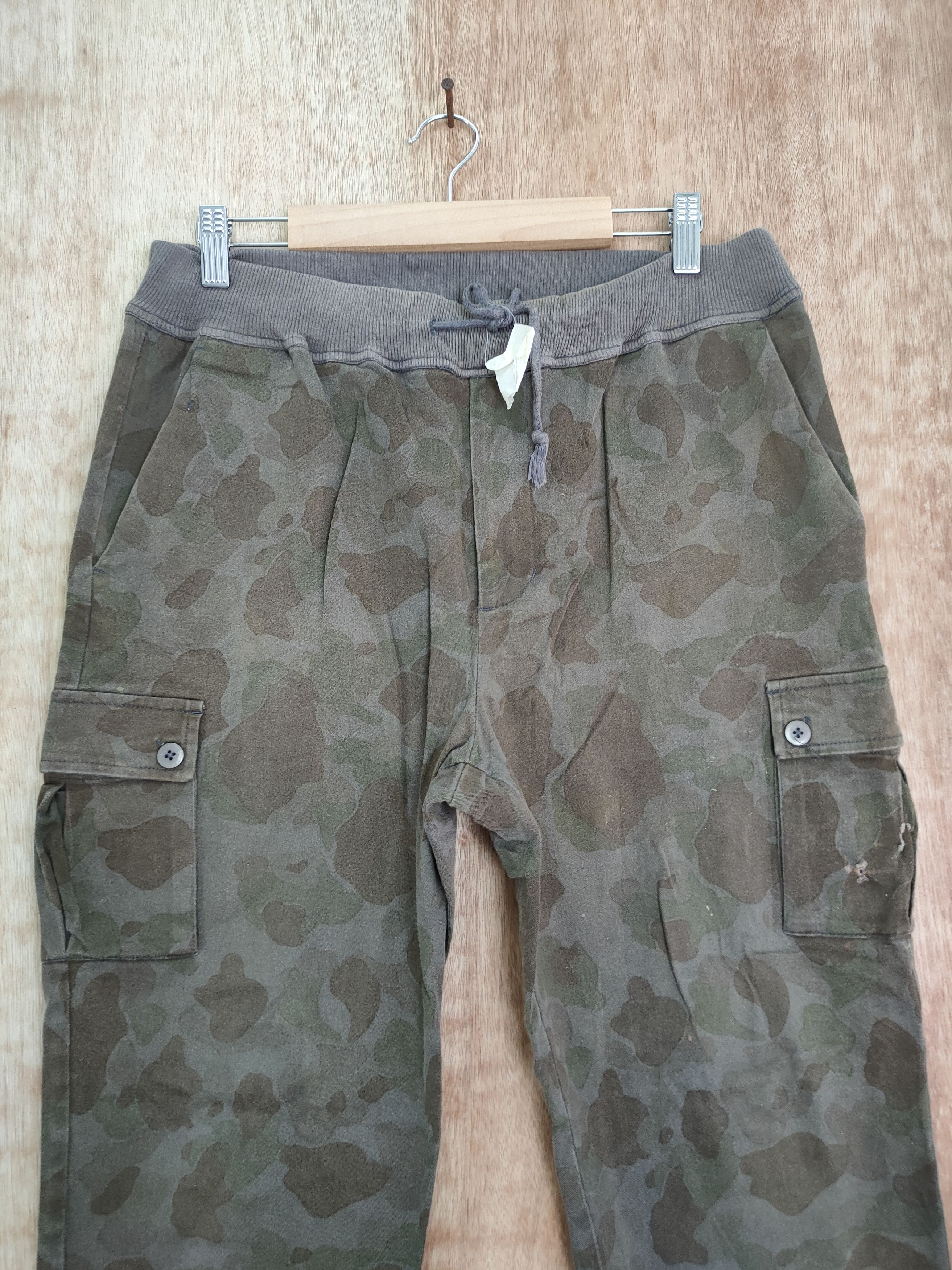 Japanese Brand × URBAN RESEARCH DOORS DL Urban Research camo multipocket jogger cargo pants #489 Size US 28 / EU 44 - 4 Thumbnail