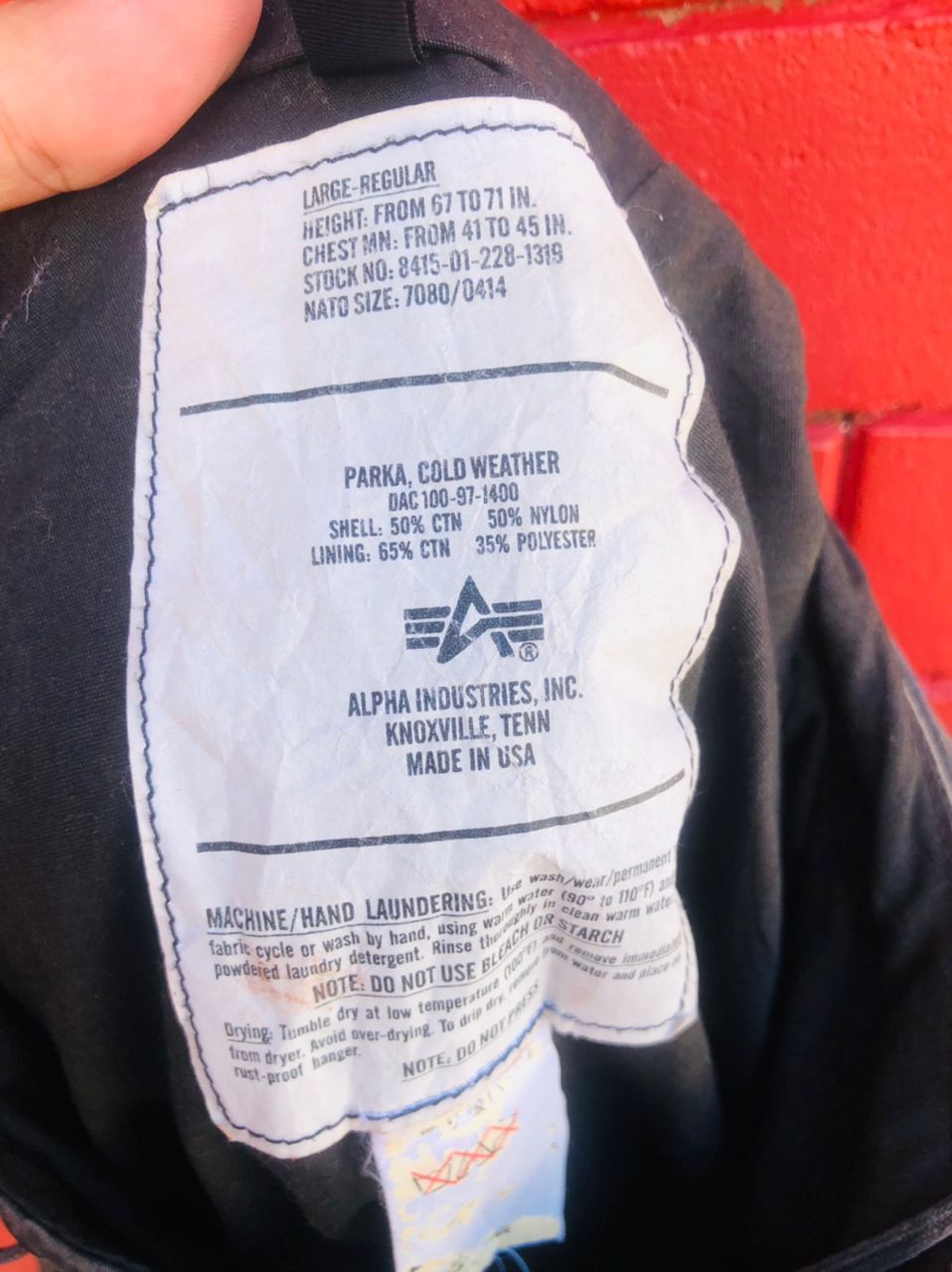 Alpha Industries × Japanese Brand Vintage Alpha Industry Made In Usa Japanese Style Size US L / EU 52-54 / 3 - 12 Thumbnail