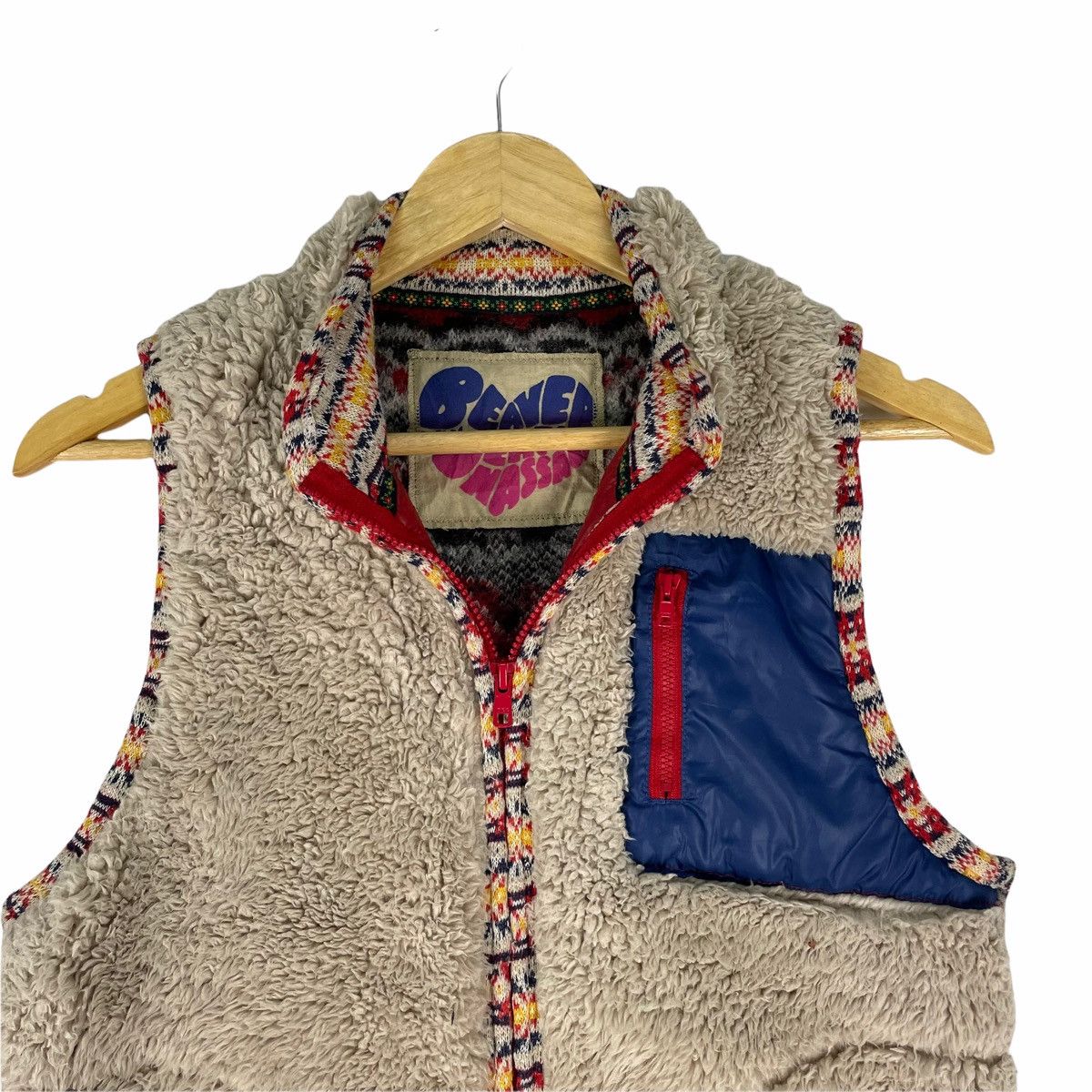 Japanese Brand ☀️BEAVER Fleece Pocket Deep Pile Vest Size US L / EU 52-54 / 3 - 2 Thumbnail
