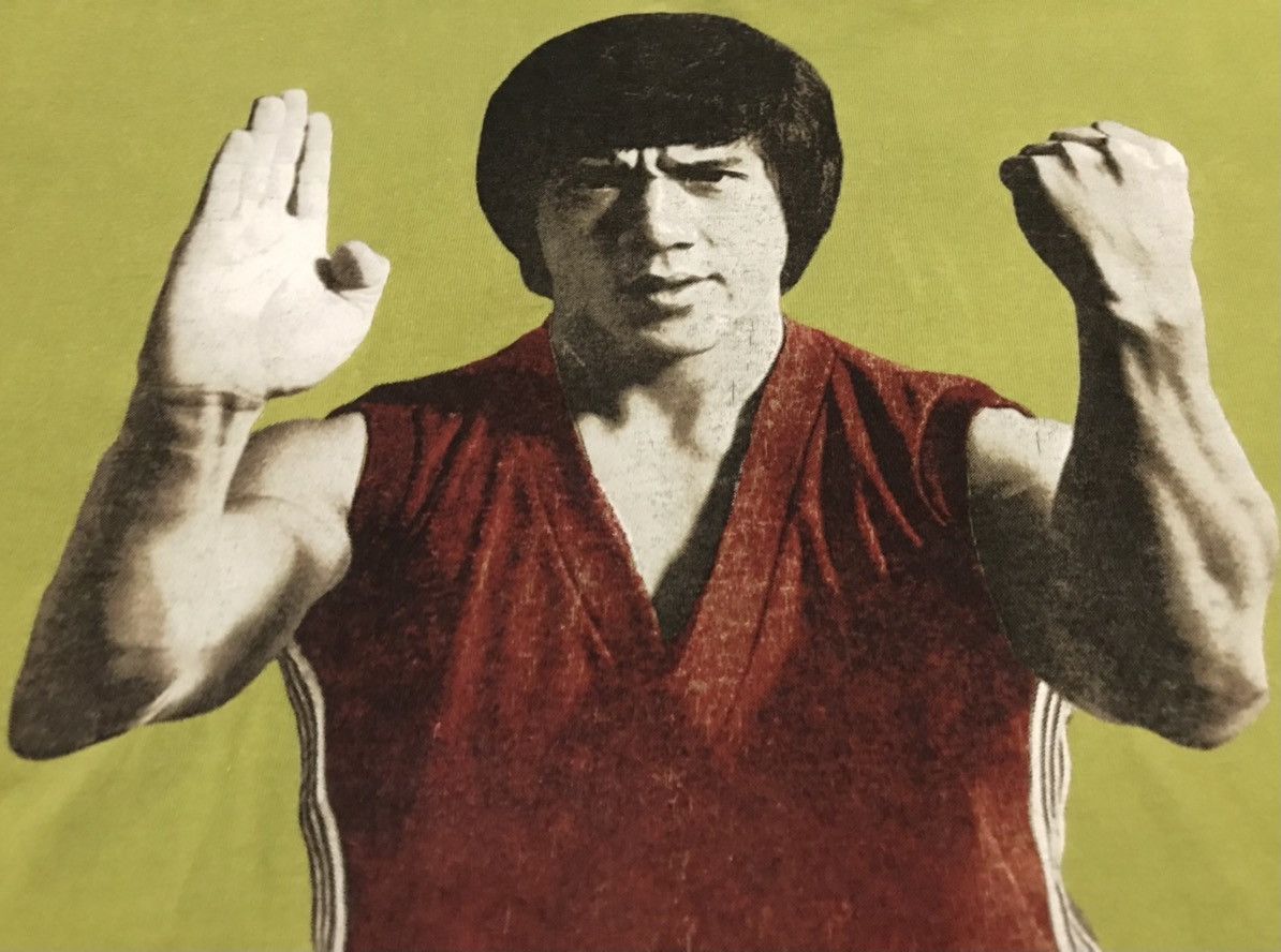 Vintage Vintage Jackie Chan Ringer Tshirt Size US L / EU 52-54 / 3 - 3 Thumbnail