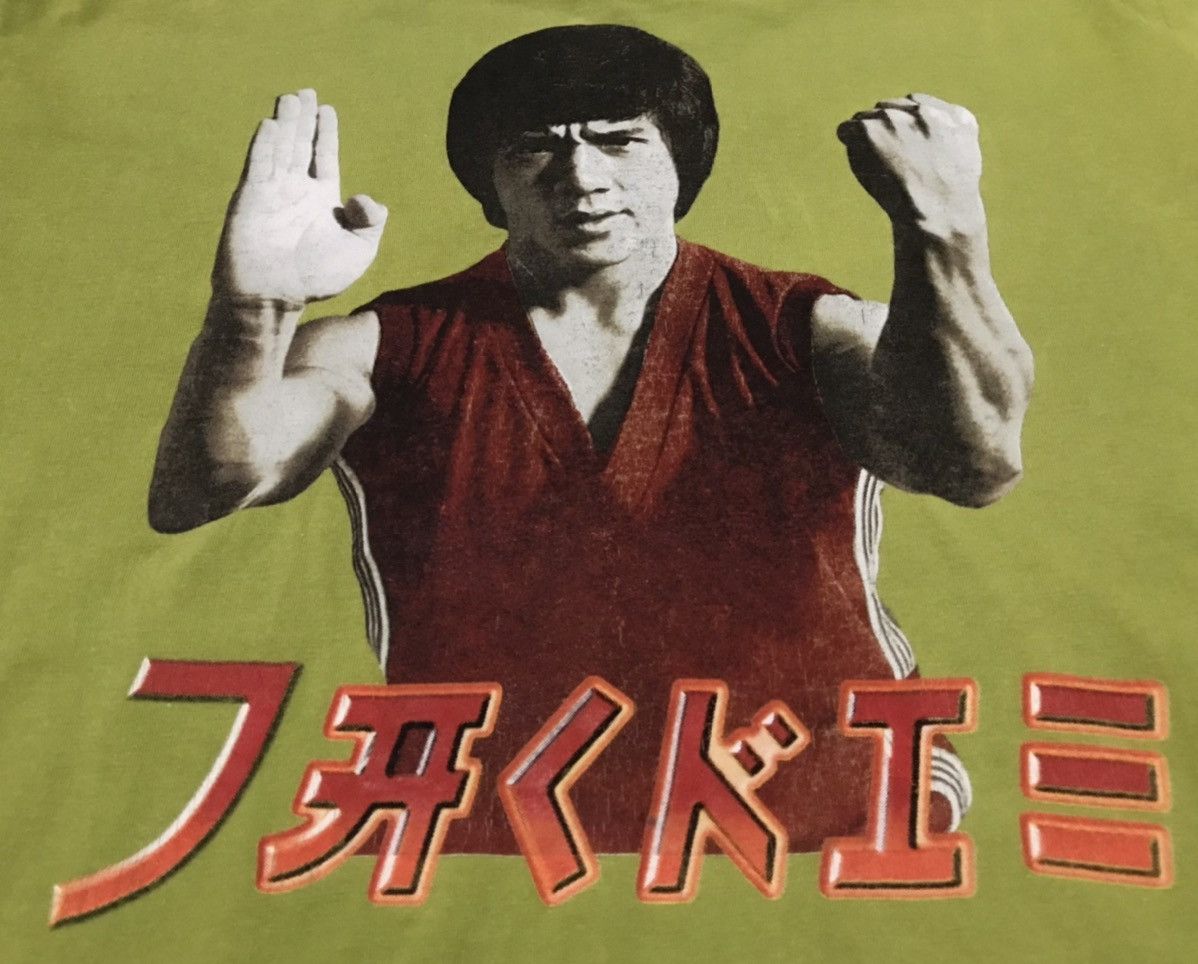 Vintage Vintage Jackie Chan Ringer Tshirt Size US L / EU 52-54 / 3 - 2 Thumbnail