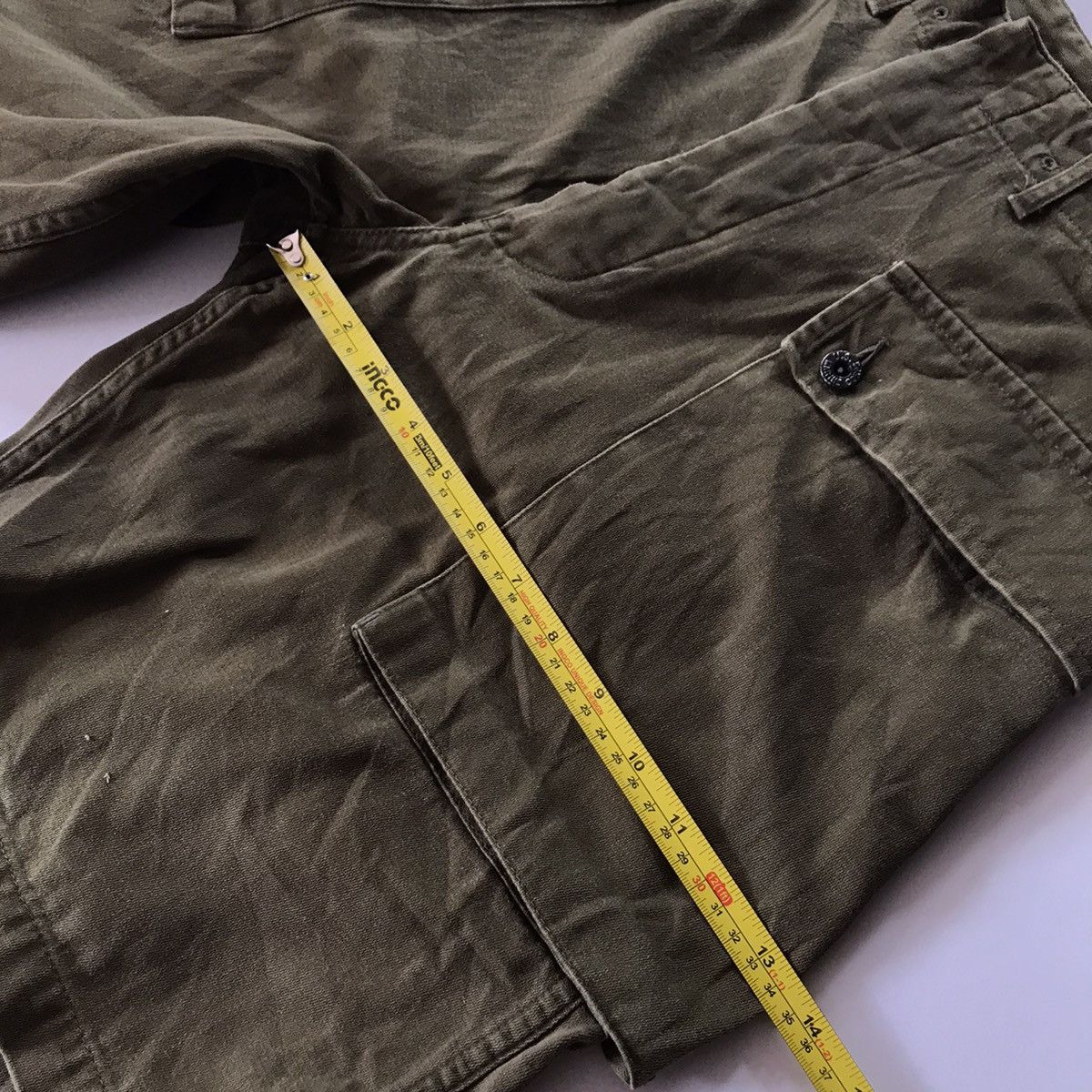 Alpha Industries Vintage Alpha industries big pocket short pant Size US 29 - 6 Thumbnail