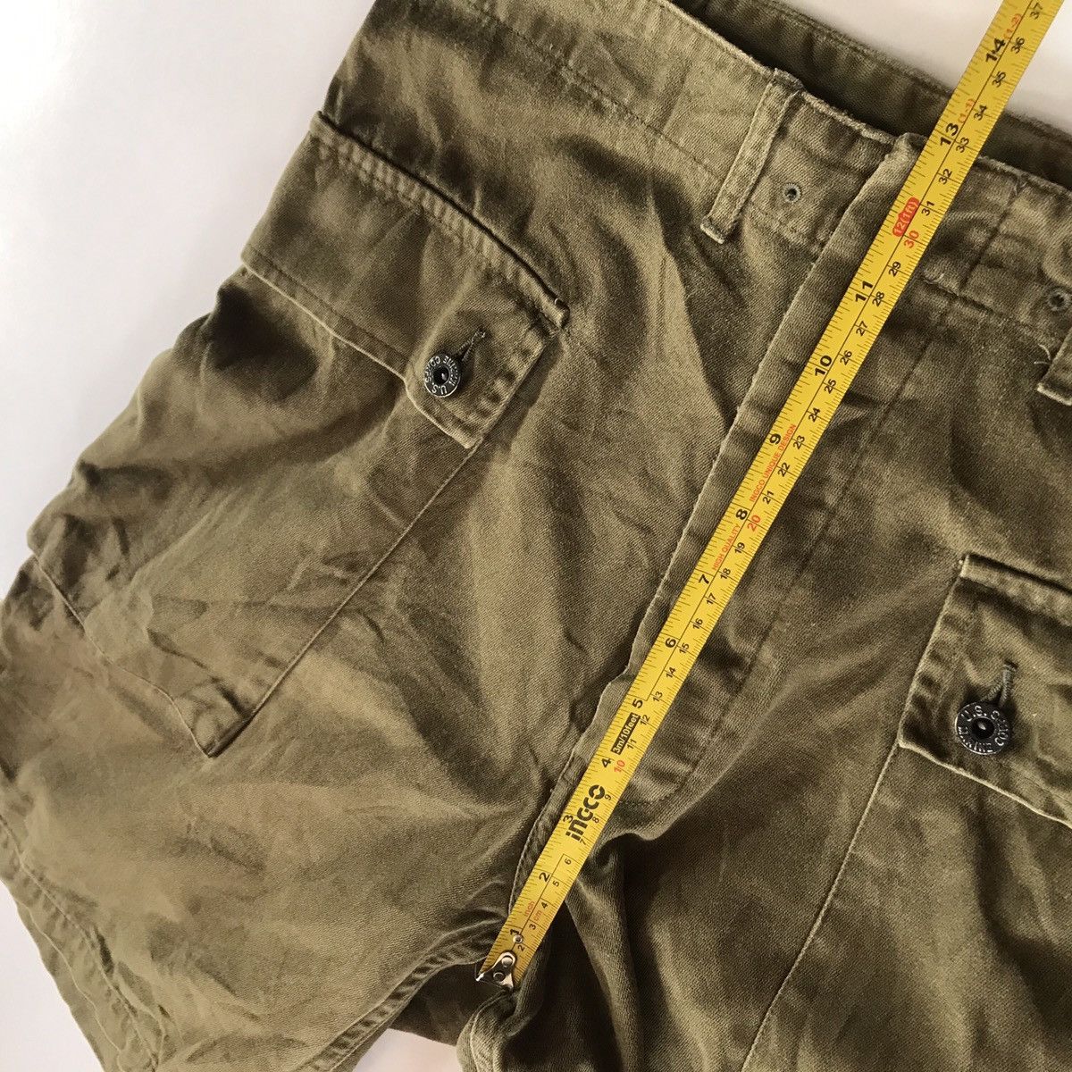 Alpha Industries Vintage Alpha industries big pocket short pant Size US 29 - 5 Thumbnail