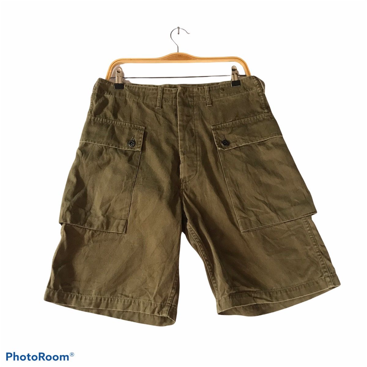 Alpha Industries Vintage Alpha industries big pocket short pant Size US 29 - 1 Thumbnail