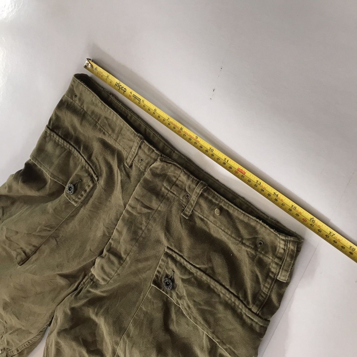 Alpha Industries Vintage Alpha industries big pocket short pant Size US 29 - 4 Thumbnail