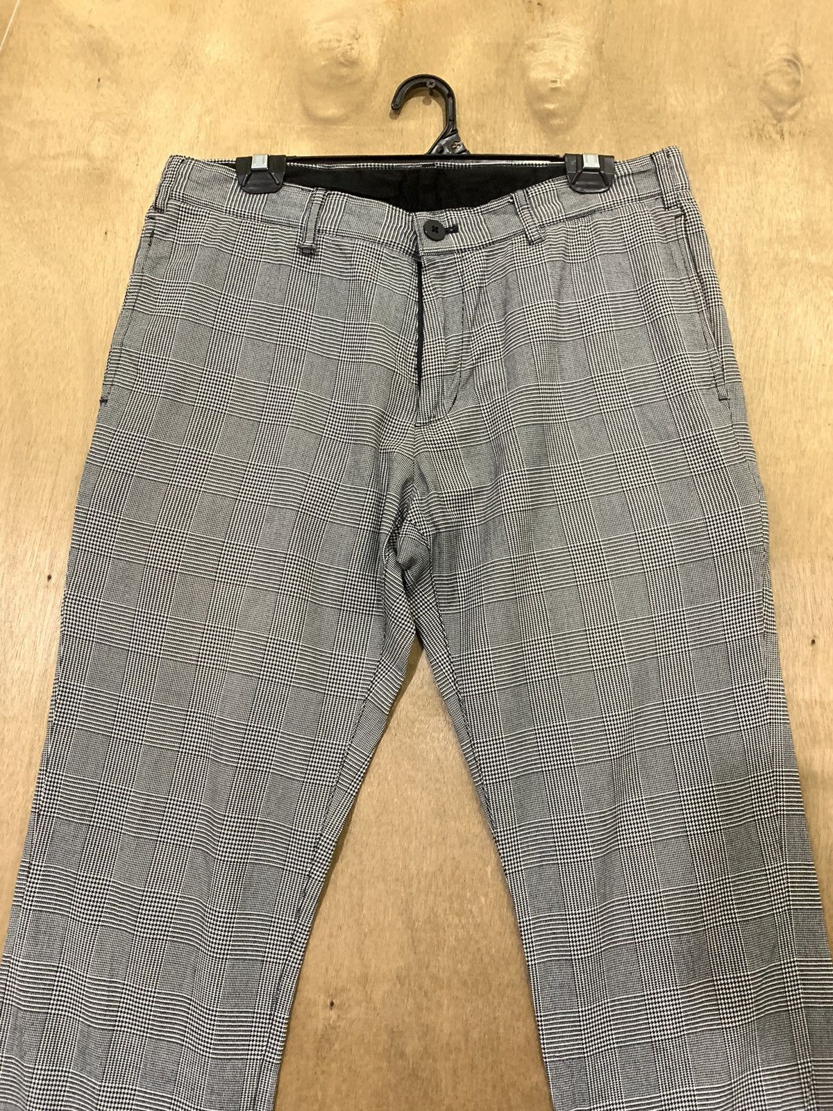 Japanese Brand × Seditionaries HIROMICHI NAKANO Vtg Plaid Luxury Casual Trouser Cargo Pant Size US 33 - 4 Thumbnail