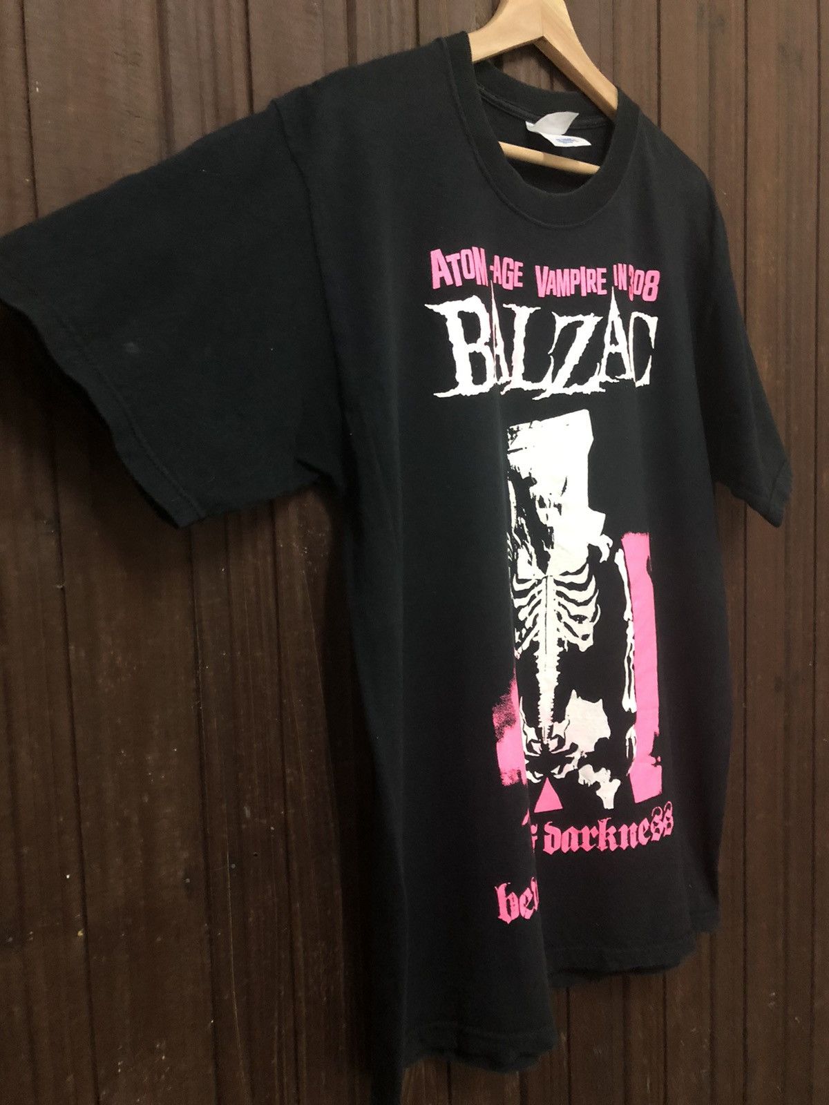 Band Tees × Japanese Brand × Vintage Vintage Balzac Beware Of Darkness Tour Punk Rock Band Shirt Size US L / EU 52-54 / 3 - 4 Thumbnail
