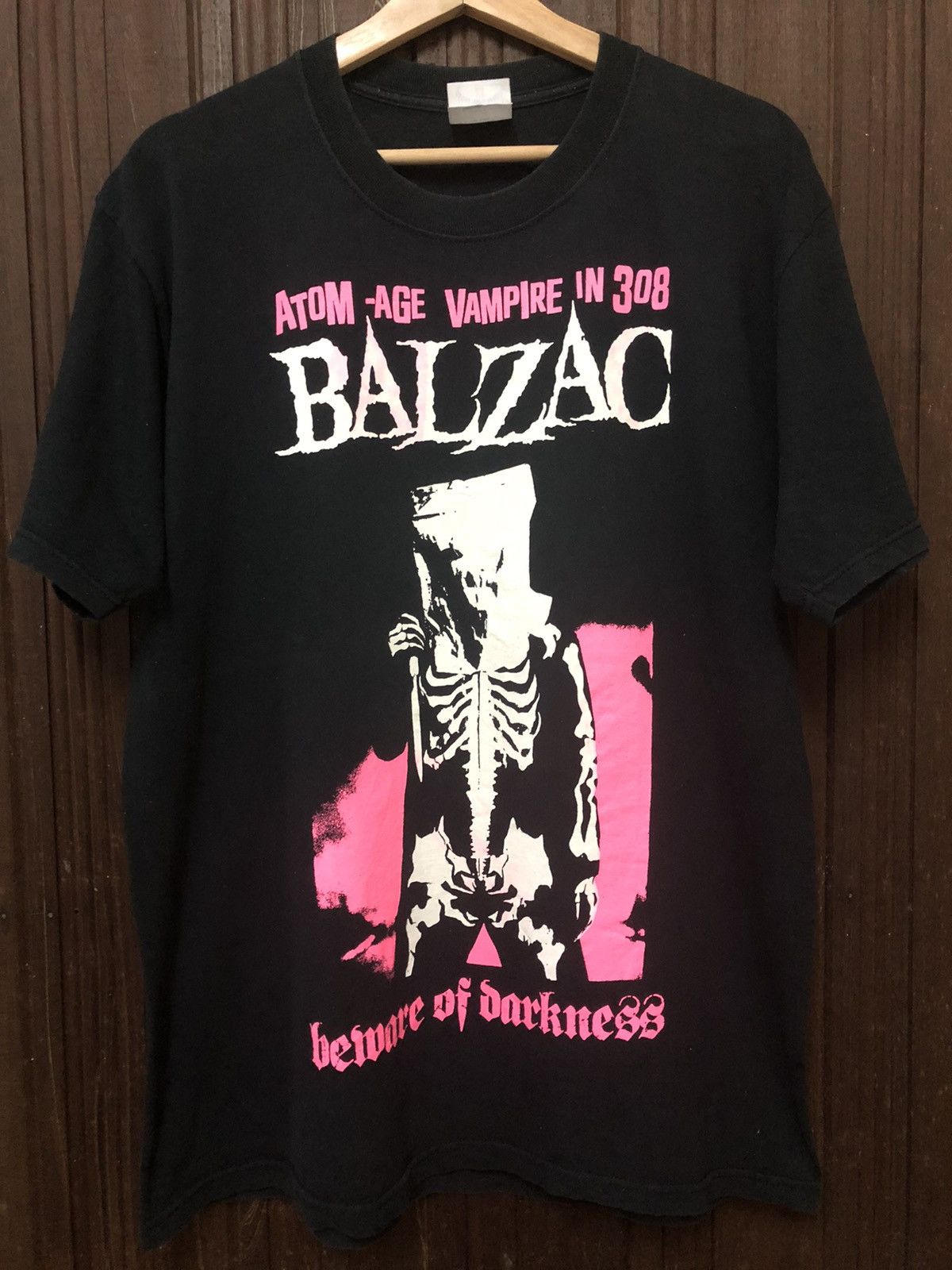 Vintage Balzac Beware Of Darkness Tour Punk Rock Band Shirt