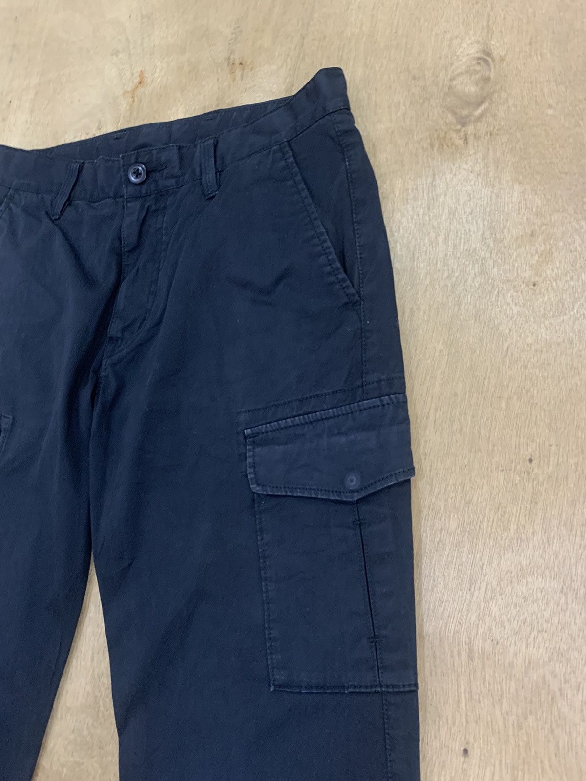 Japanese Brand × Uniqlo UNIQLO Multipocket Tactical Utility Black Casual Cargo Pant Size US 30 / EU 46 - 7 Thumbnail
