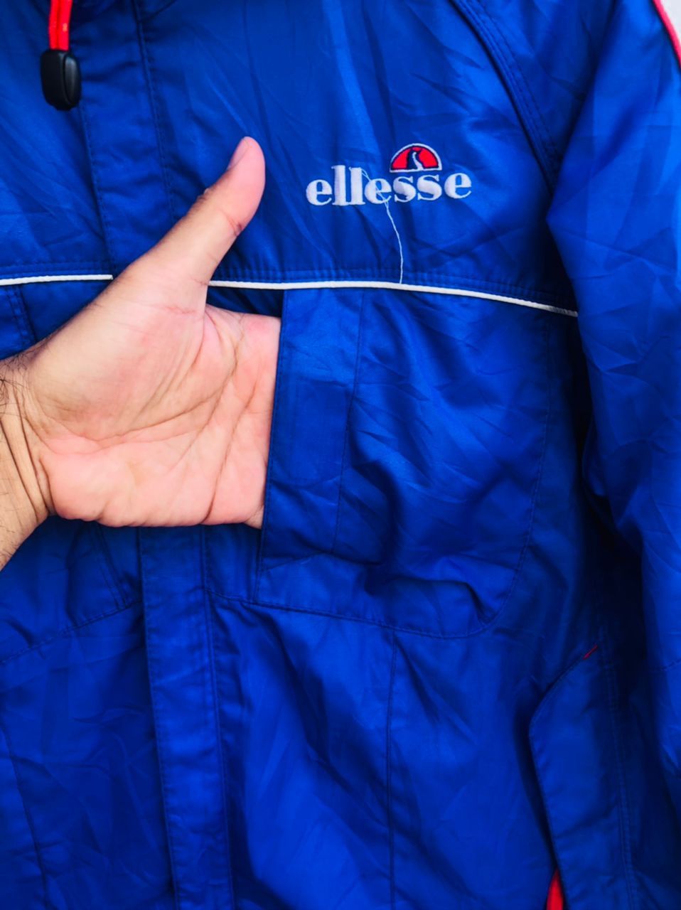 Ellesse × Japanese Brand Vintage Ellesse Japanese Travis Scott Fashion Style Jacket Size US M / EU 48-50 / 2 - 5 Thumbnail