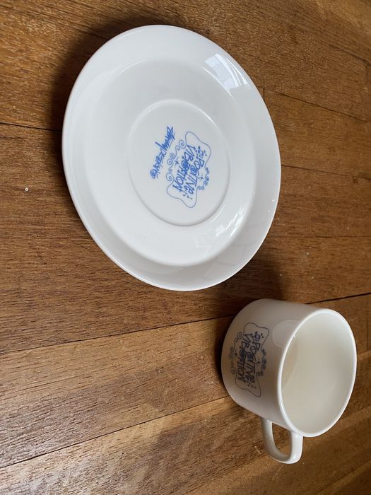 即購入OKですSTUSSY Positive Vibration Cup Saucer 2個 - 食器