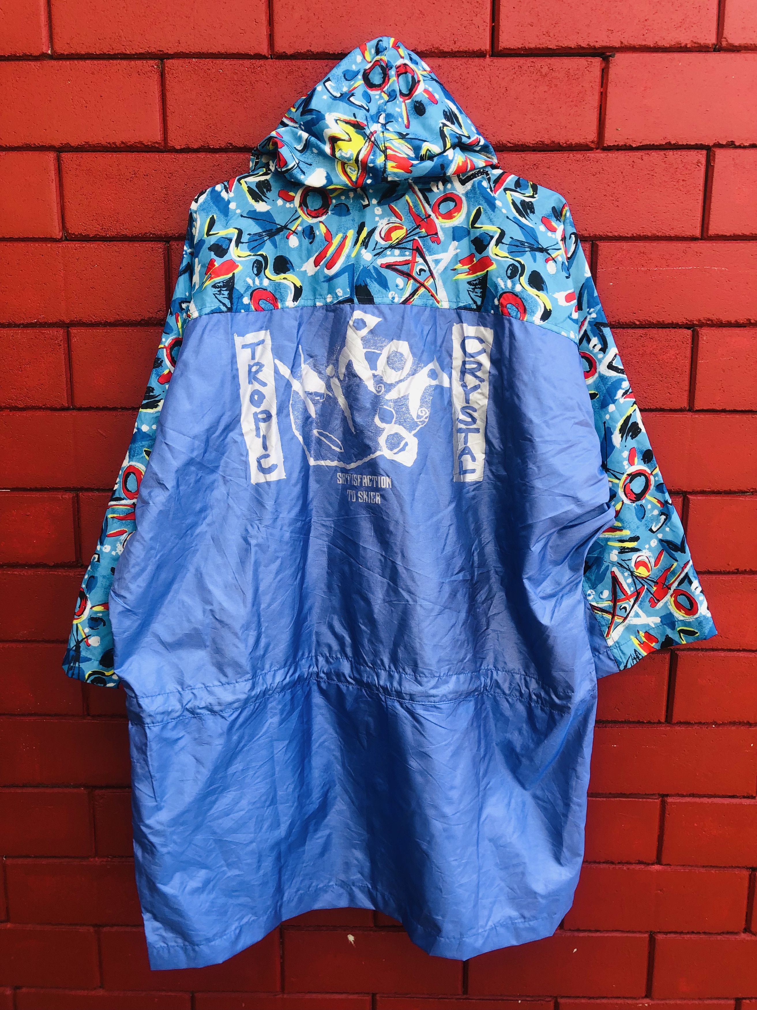 Japanese Brand × Vintage Vintage Tropic Crystal Travis Scott Fashion Windbreaker Size US XL / EU 56 / 4 - 2 Thumbnail