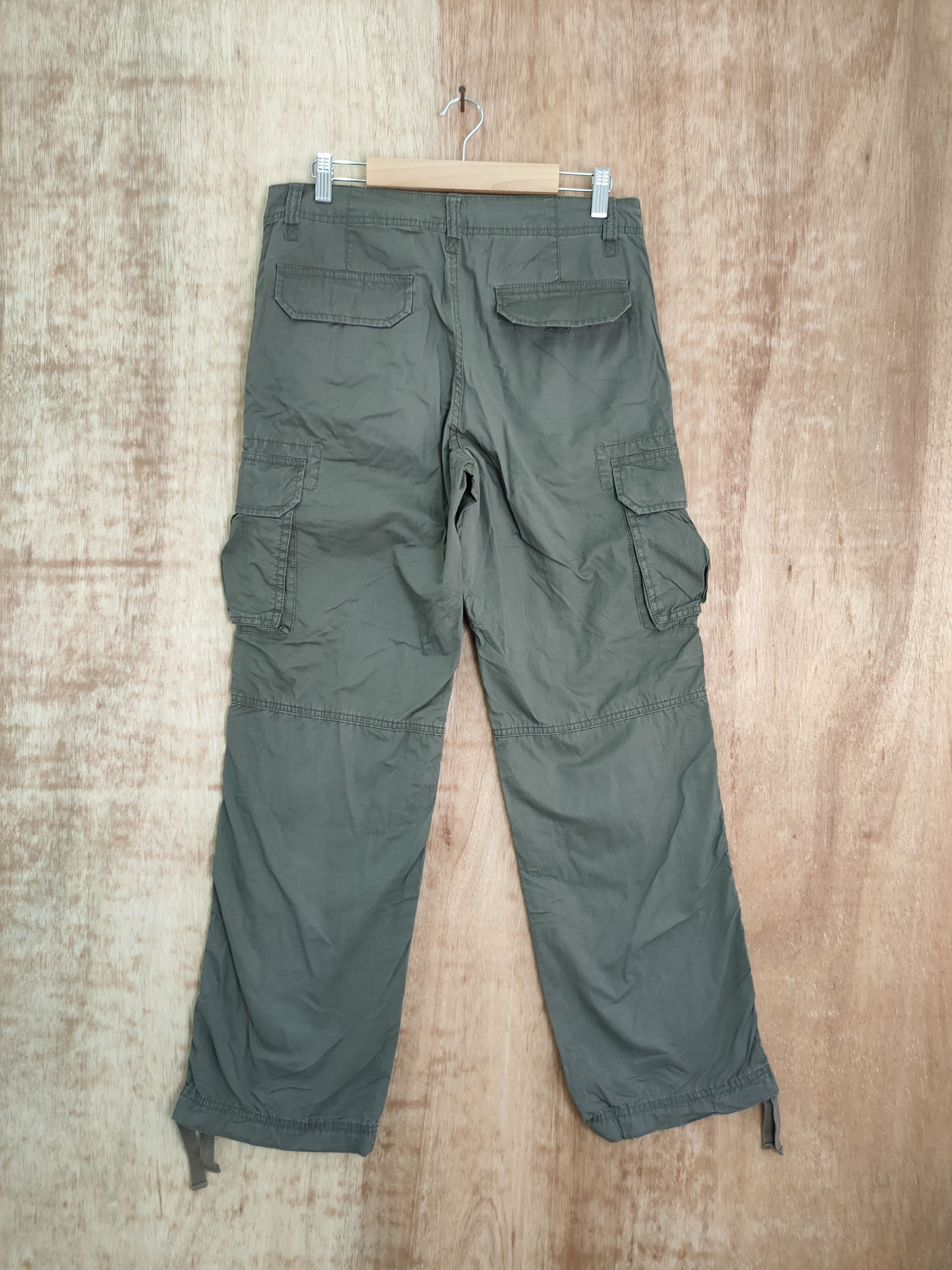 Japanese Brand DL Uniqlo vtg japan multipocket tactical cargo pants #493 Size US 30 / EU 46 - 5 Thumbnail