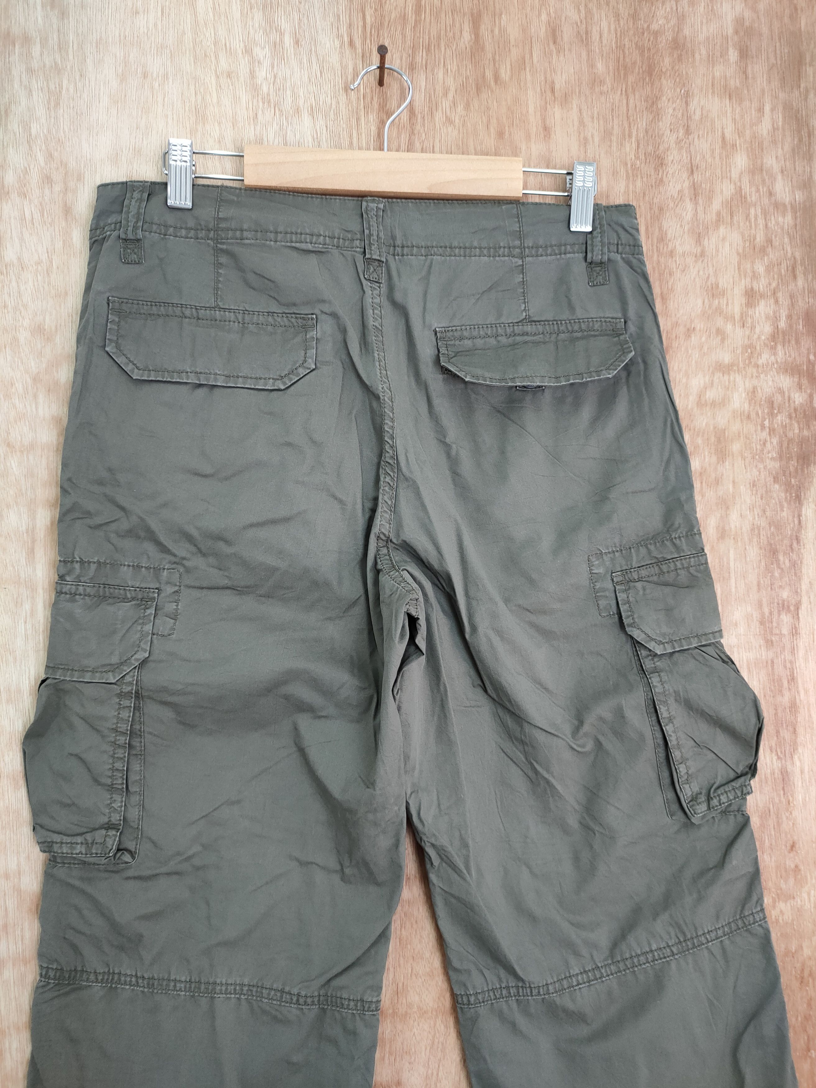 Japanese Brand DL Uniqlo vtg japan multipocket tactical cargo pants #493 Size US 30 / EU 46 - 7 Thumbnail