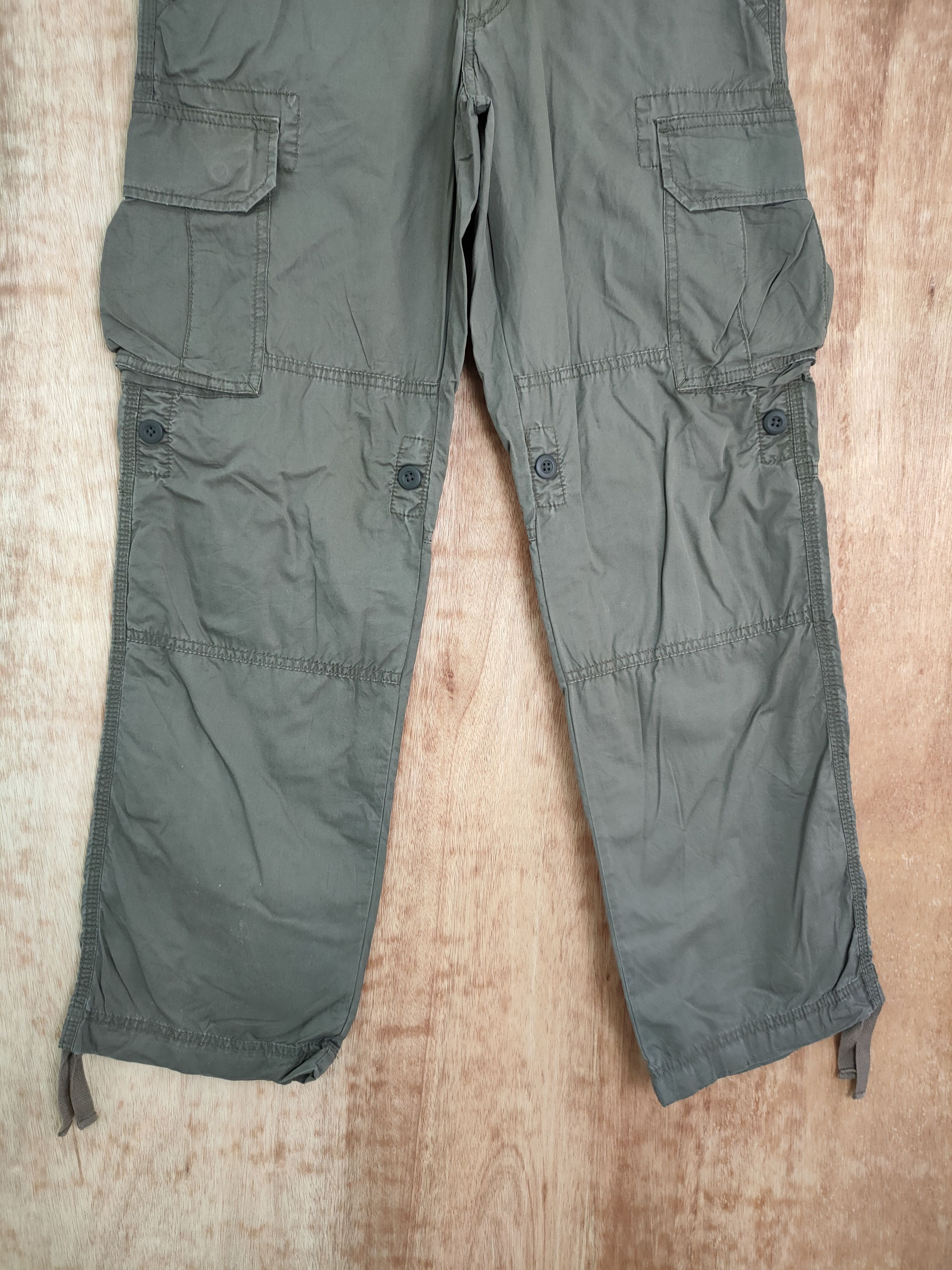 Japanese Brand DL Uniqlo vtg japan multipocket tactical cargo pants #493 Size US 30 / EU 46 - 2 Thumbnail