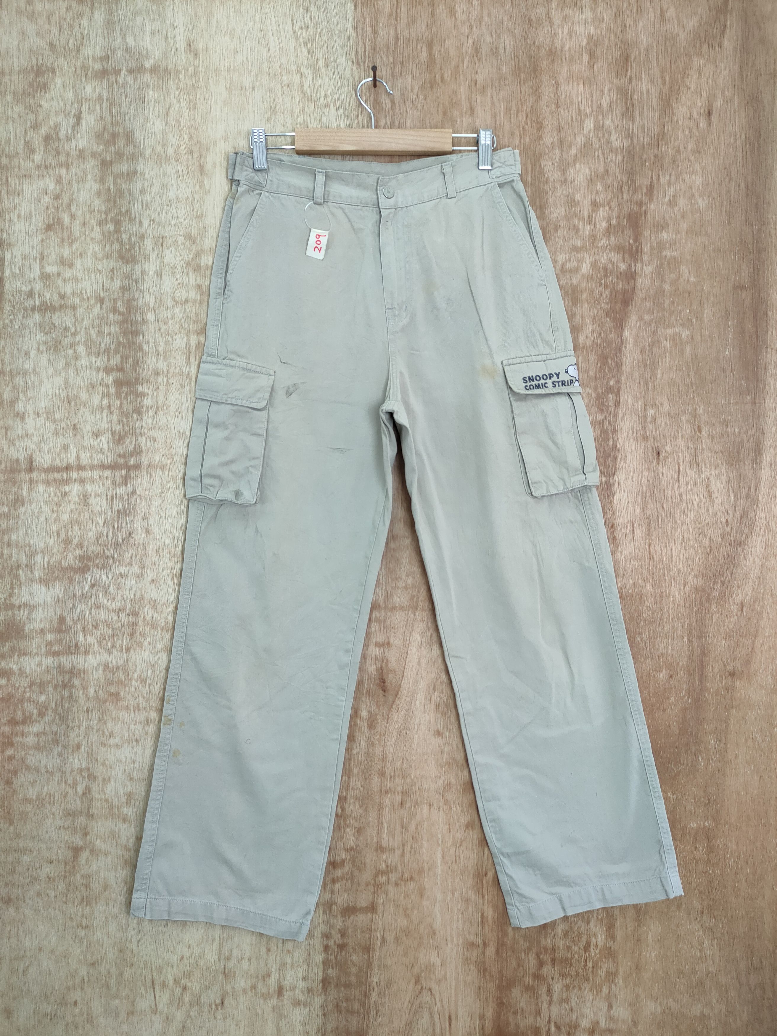 Cartoon Network DLL Snoopy Comic cartoon multipocket cargo pants #209 Size US 28 / EU 44 - 1 Thumbnail