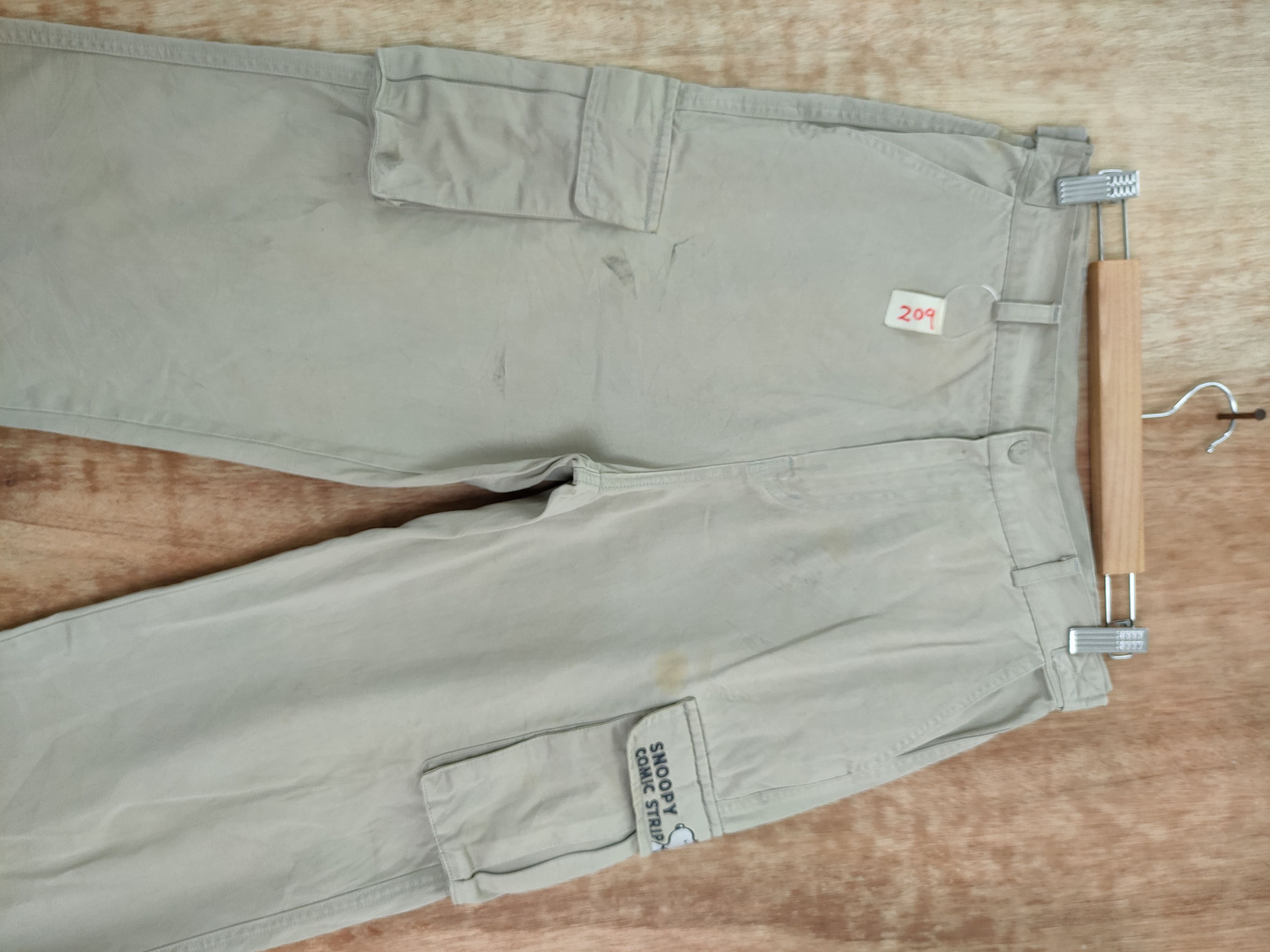 Cartoon Network DLL Snoopy Comic cartoon multipocket cargo pants #209 Size US 28 / EU 44 - 4 Thumbnail