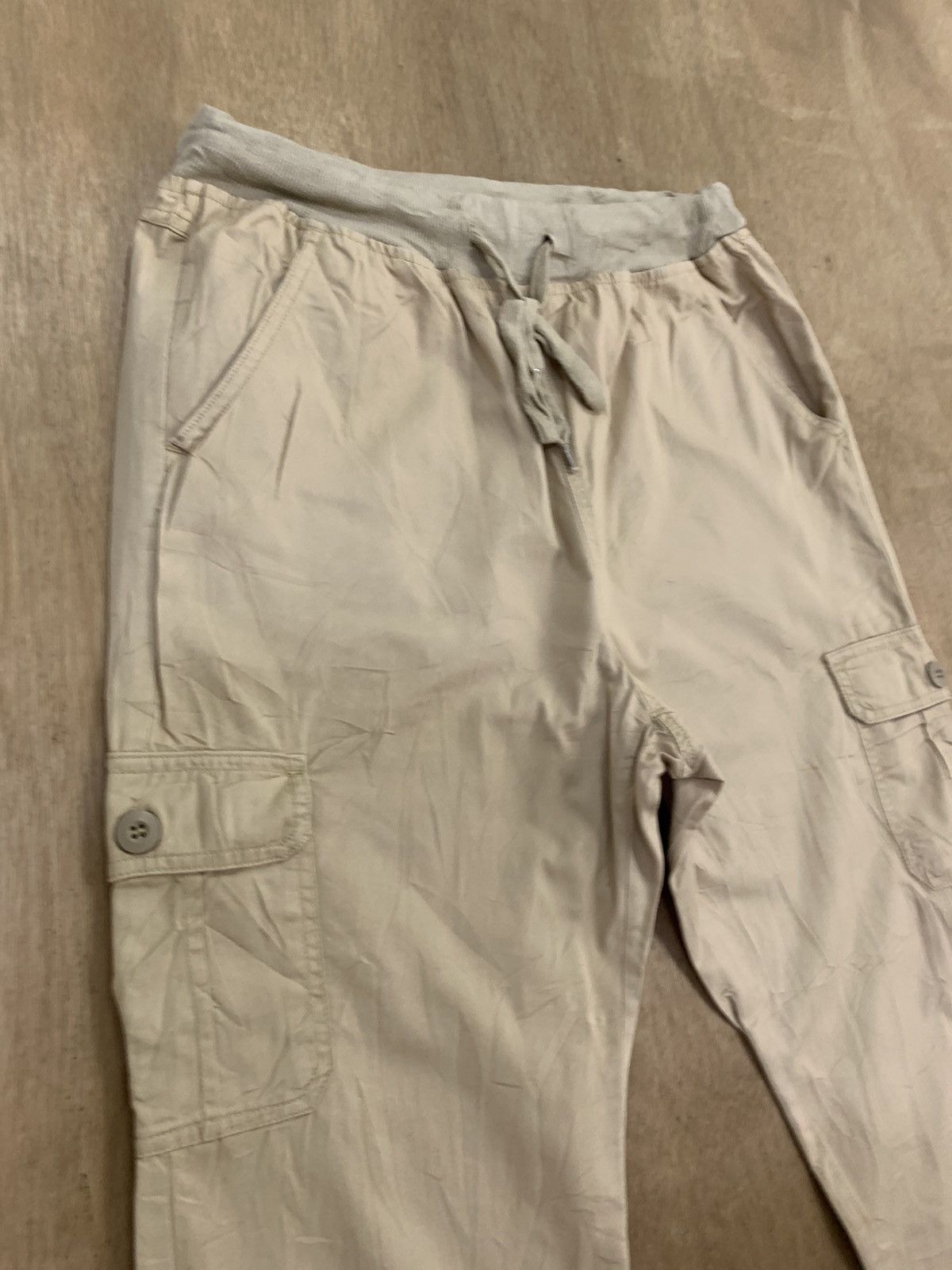 Japanese Brand COLZA Vtg Pullover Drawstring Multipocket Cargo Jogger Pant Size US 28 / EU 44 - 5 Thumbnail