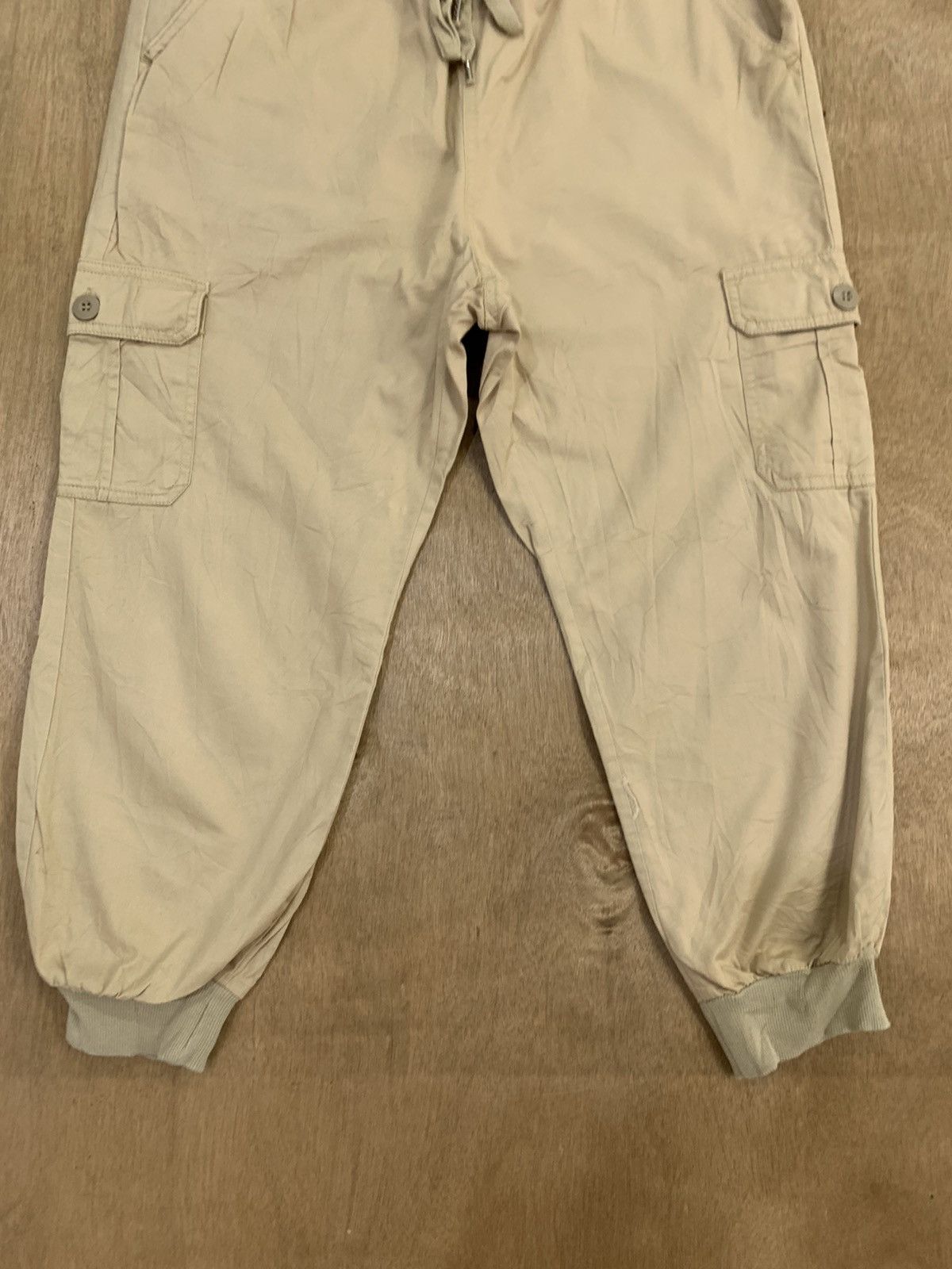 Japanese Brand COLZA Vtg Pullover Drawstring Multipocket Cargo Jogger Pant Size US 28 / EU 44 - 4 Thumbnail