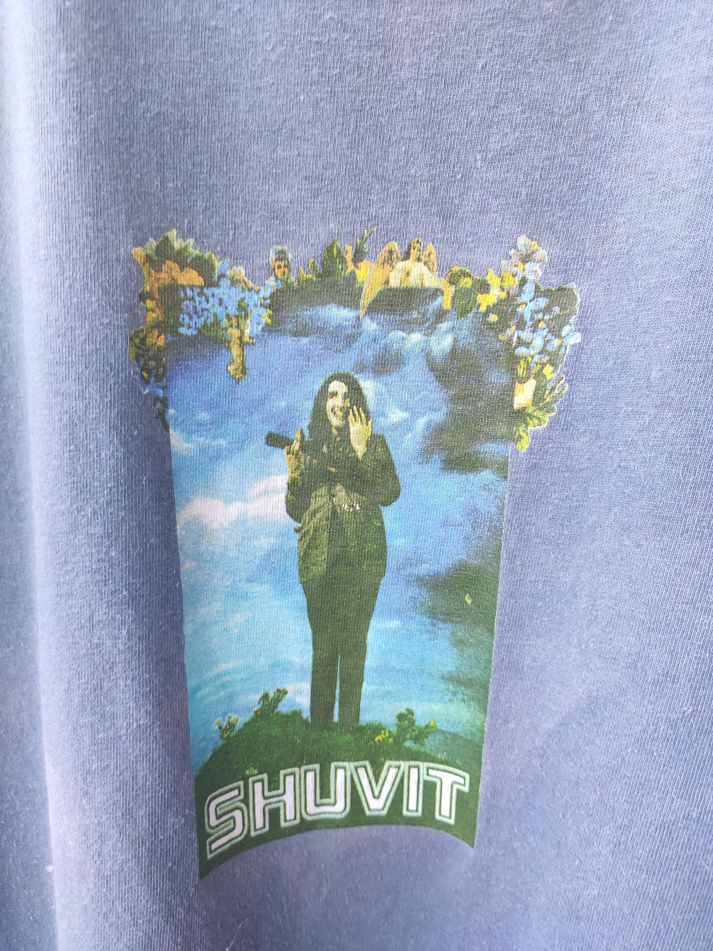 Santa Cruz Skateboards 🔥 Vintage 90s Vintage Shuvit t shirt sun faded colour Size US M / EU 48-50 / 2 - 2 Thumbnail
