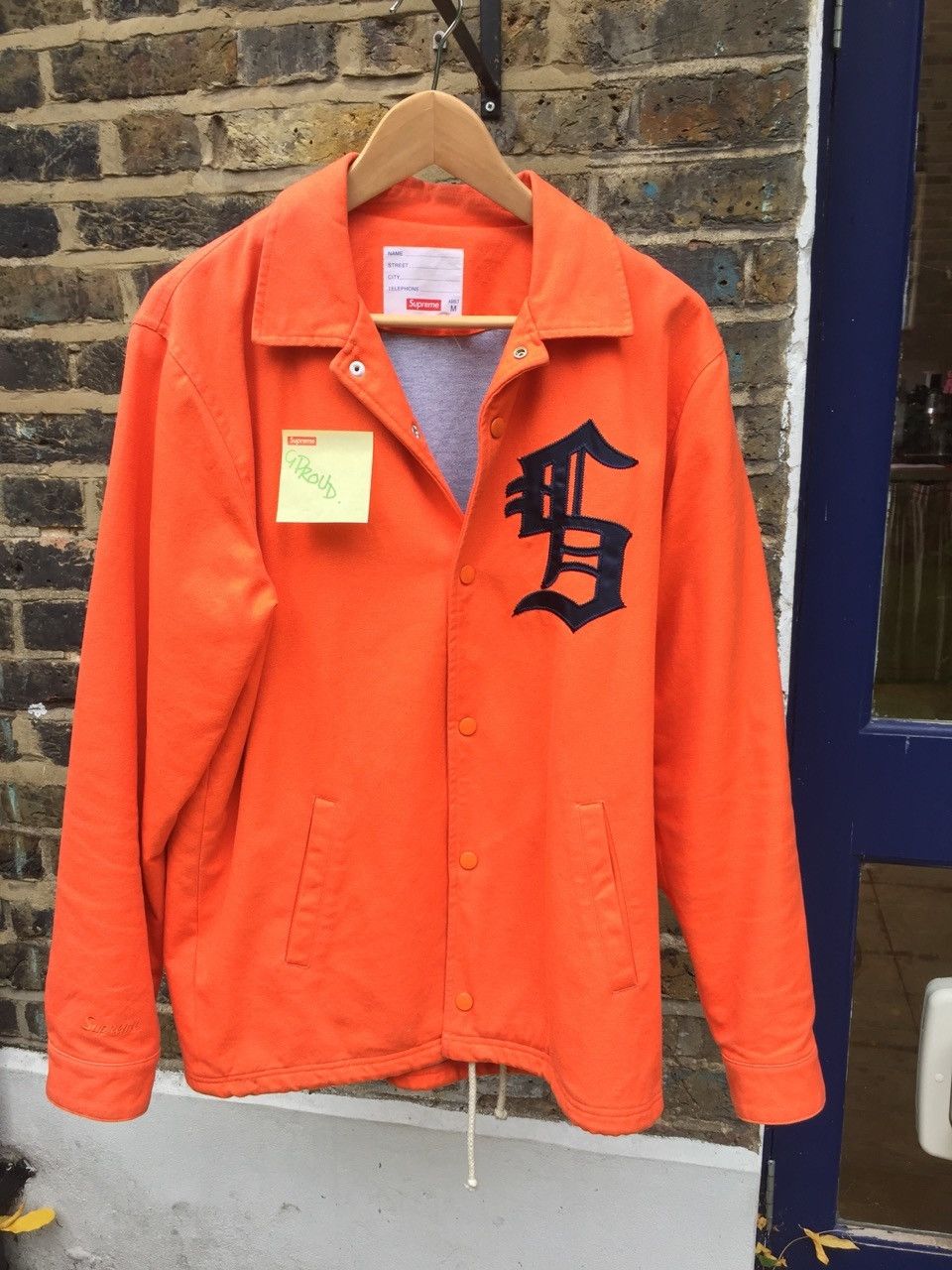 Supreme Canvas Coach Jacket FW/12 | Grailed
