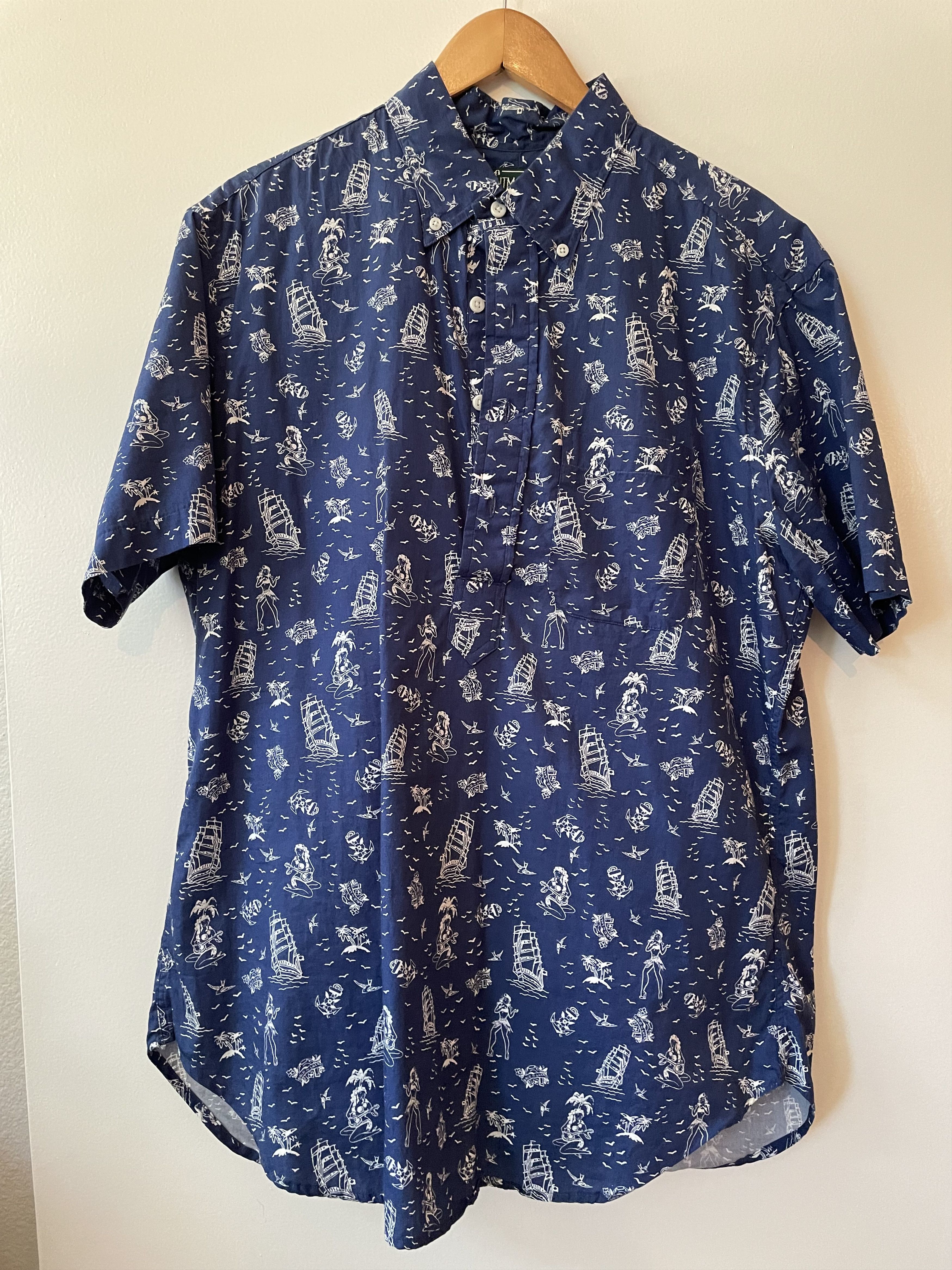 Gitman Bros. Vintage Gitman Vintage - Popover Hawaiian Print | Grailed