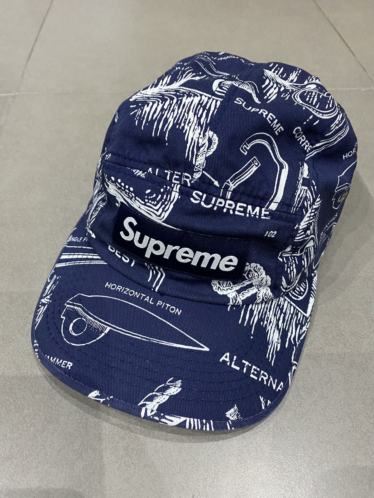 Supreme Leopard Camp Cap | Grailed
