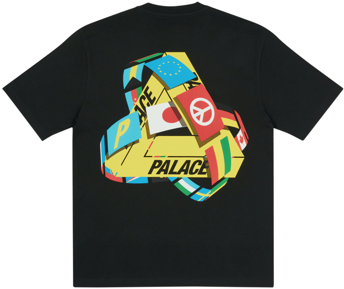 Palace Palace Skateboards Tri-Flag Ferg T-Shirt Tee Black Small Size US S / EU 44-46 / 1 - 5 Thumbnail