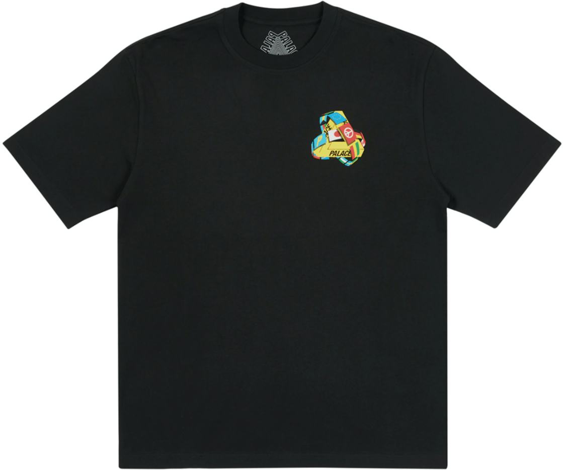 Palace Palace Skateboards Tri-Flag Ferg T-Shirt Tee Black Small Size US S / EU 44-46 / 1 - 6 Thumbnail