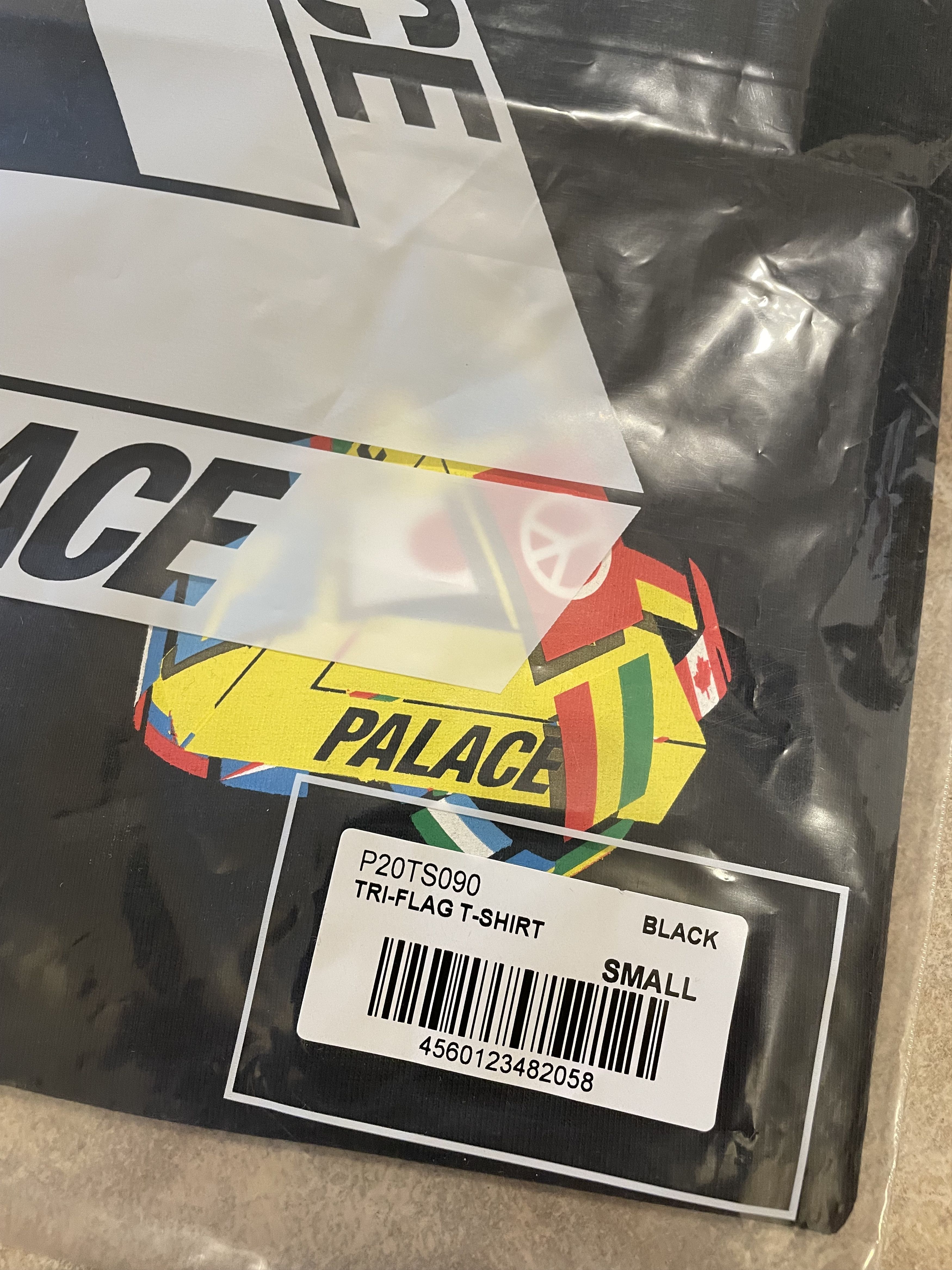 Palace Palace Skateboards Tri-Flag Ferg T-Shirt Tee Black Small Size US S / EU 44-46 / 1 - 3 Thumbnail