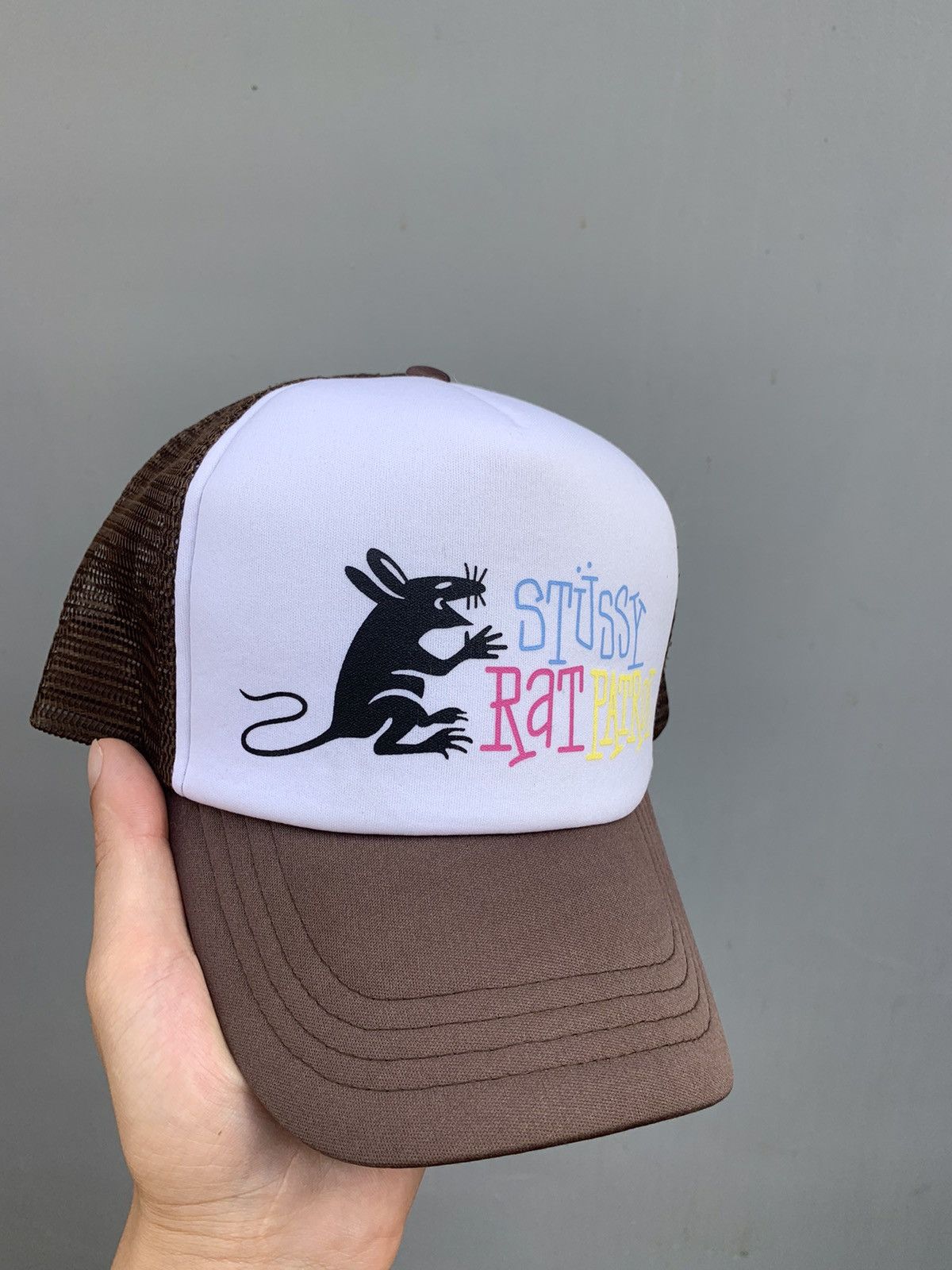 Streetwear × Stussy Stussy Trucker Cap Rat Patrol Very Rare 