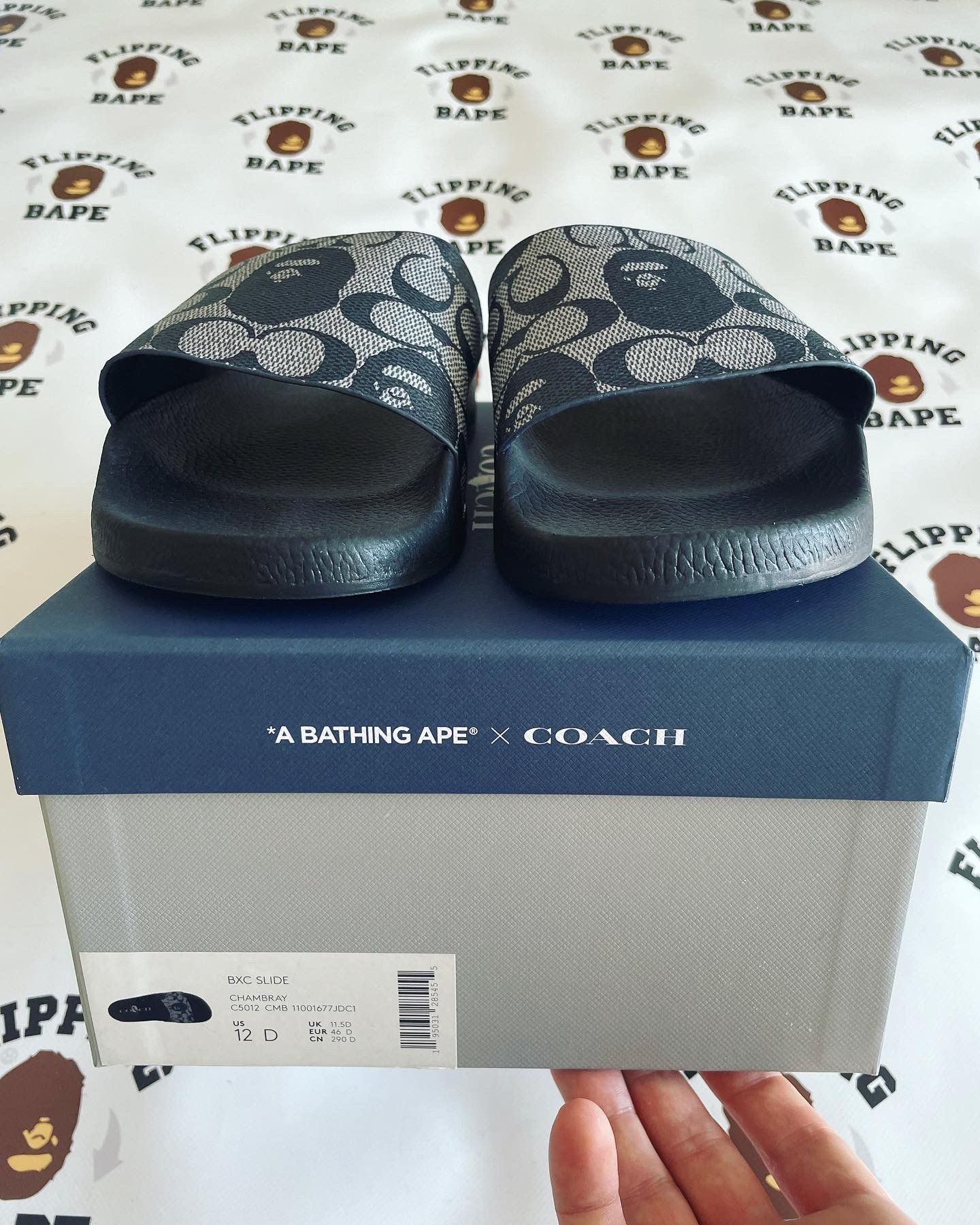 Bape × Coach BAPE X COACH SLIDE SANDALS | Grailed