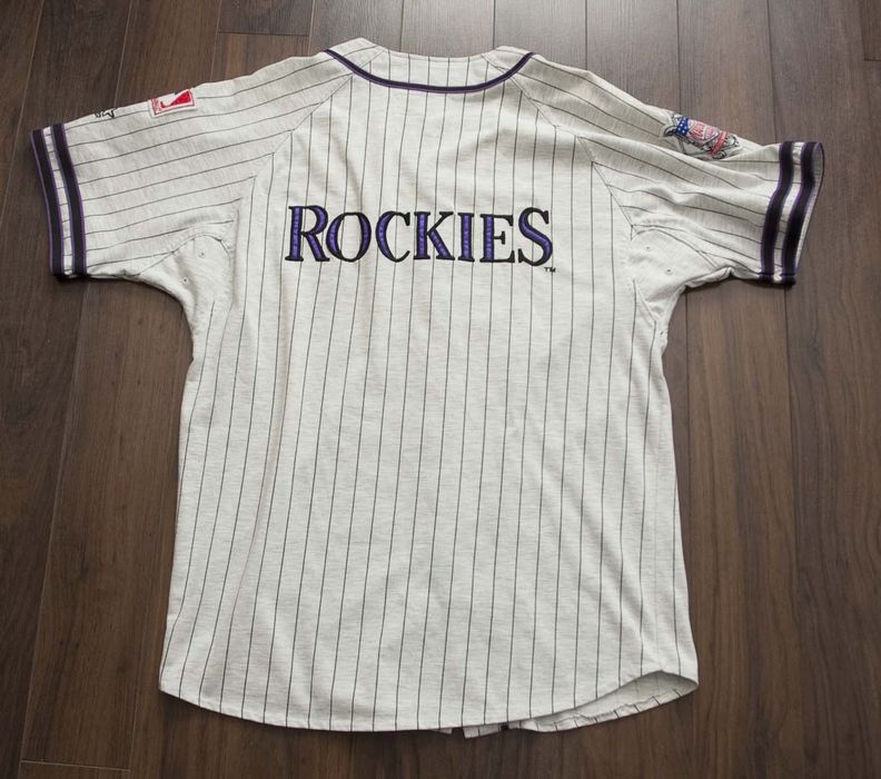 Vintage Colorado Rockies Starter Baseball Jersey – ROMAN