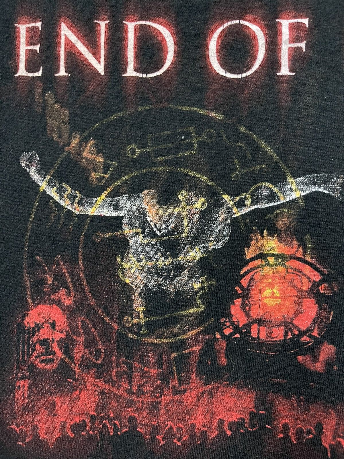 Vintage Vintage 1999 End Of Days Movie Faded Tee Size US XL / EU 56 / 4 - 4 Thumbnail