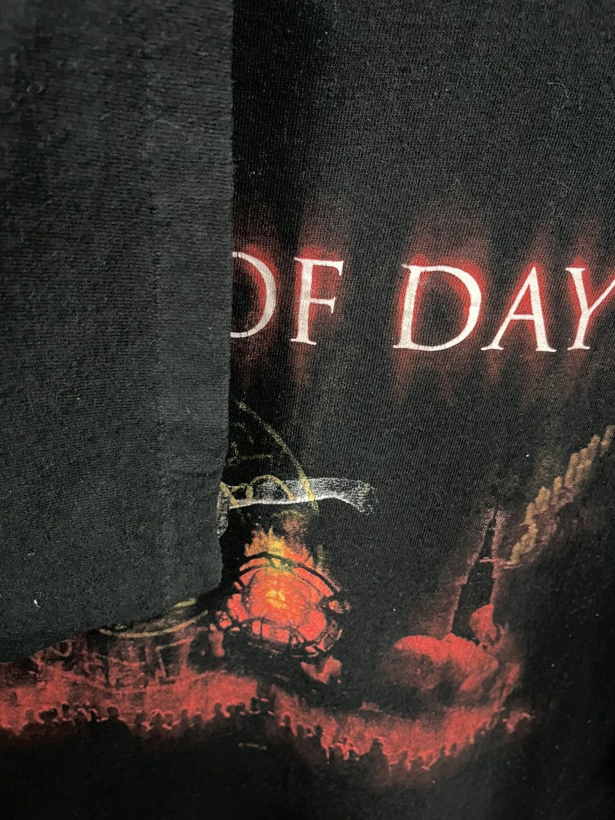Vintage Vintage 1999 End Of Days Movie Faded Tee Size US XL / EU 56 / 4 - 7 Thumbnail