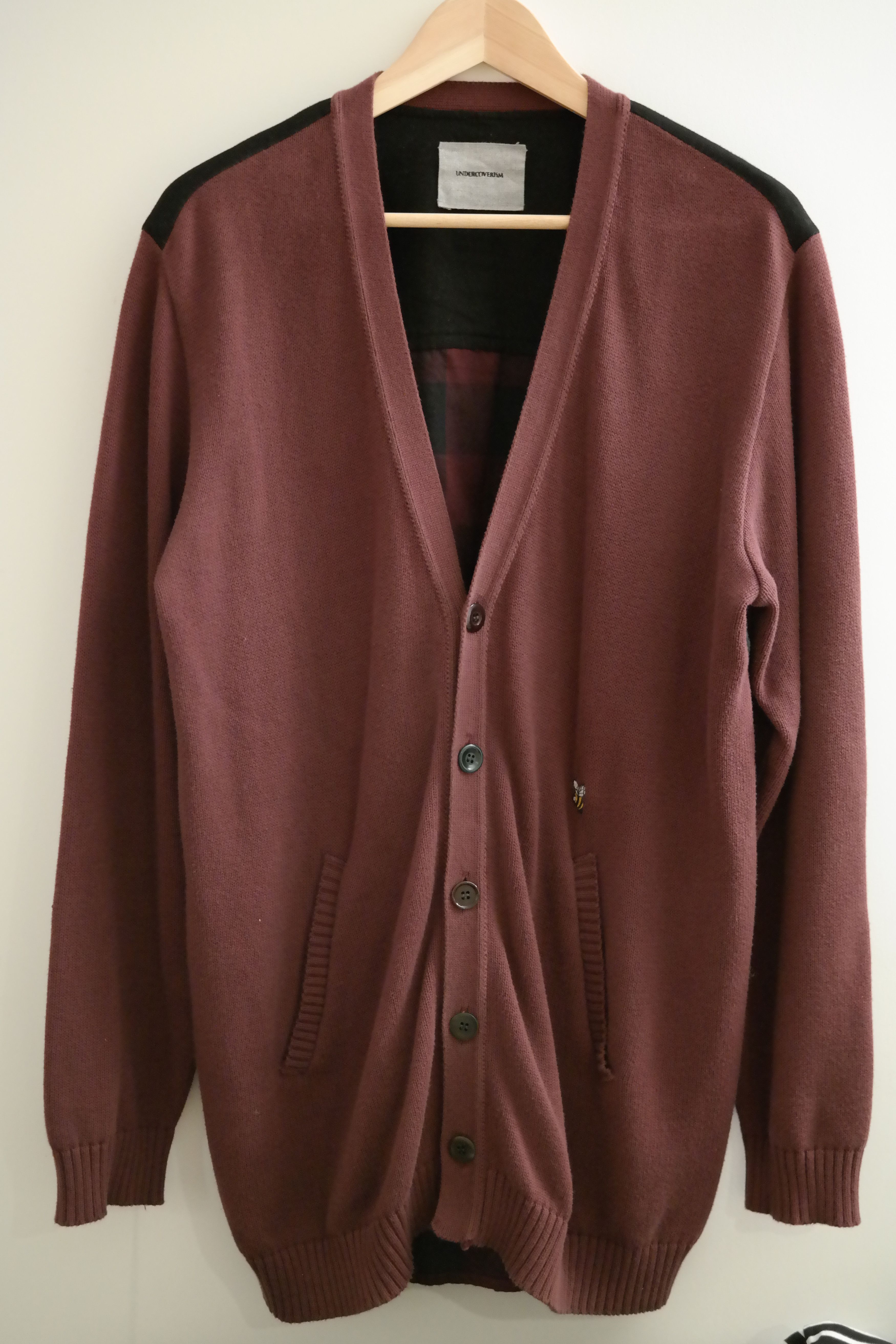 PANEL LONG CARDIGAN