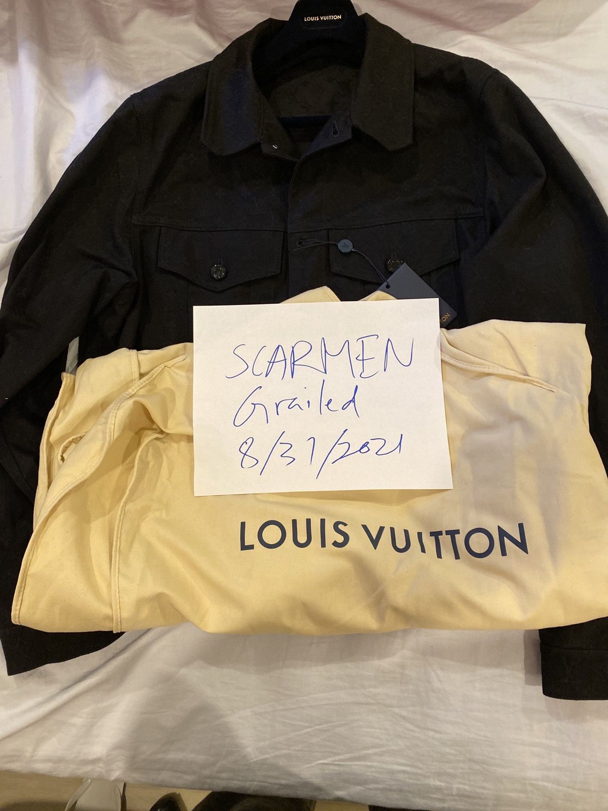 Louis Vuitton Louis Vuitton denim monogram jacket Size US XXL / EU 58 / 5 - 6 Thumbnail