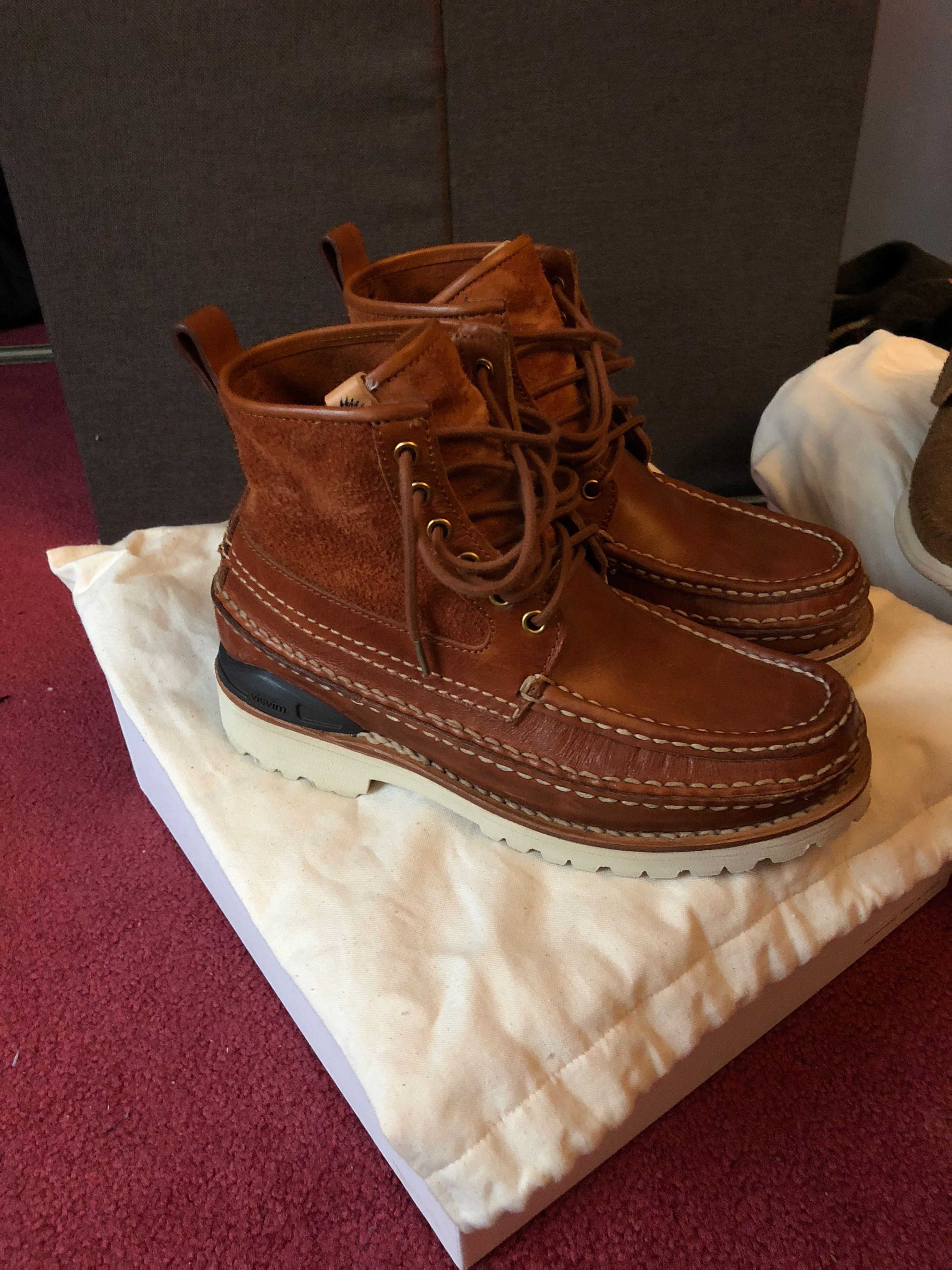 Visvim Visvim Cochise Boots Hole-7 Grizzly Virgil Boots | Grailed