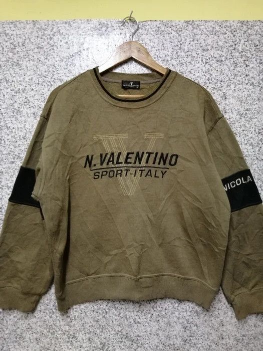 Gianni Valentino 90s VINTAGE NICOLA VALENTINO EMBROIDERY BIG LOGO VERY RARE Size US M / EU 48-50 / 2 - 1 Thumbnail
