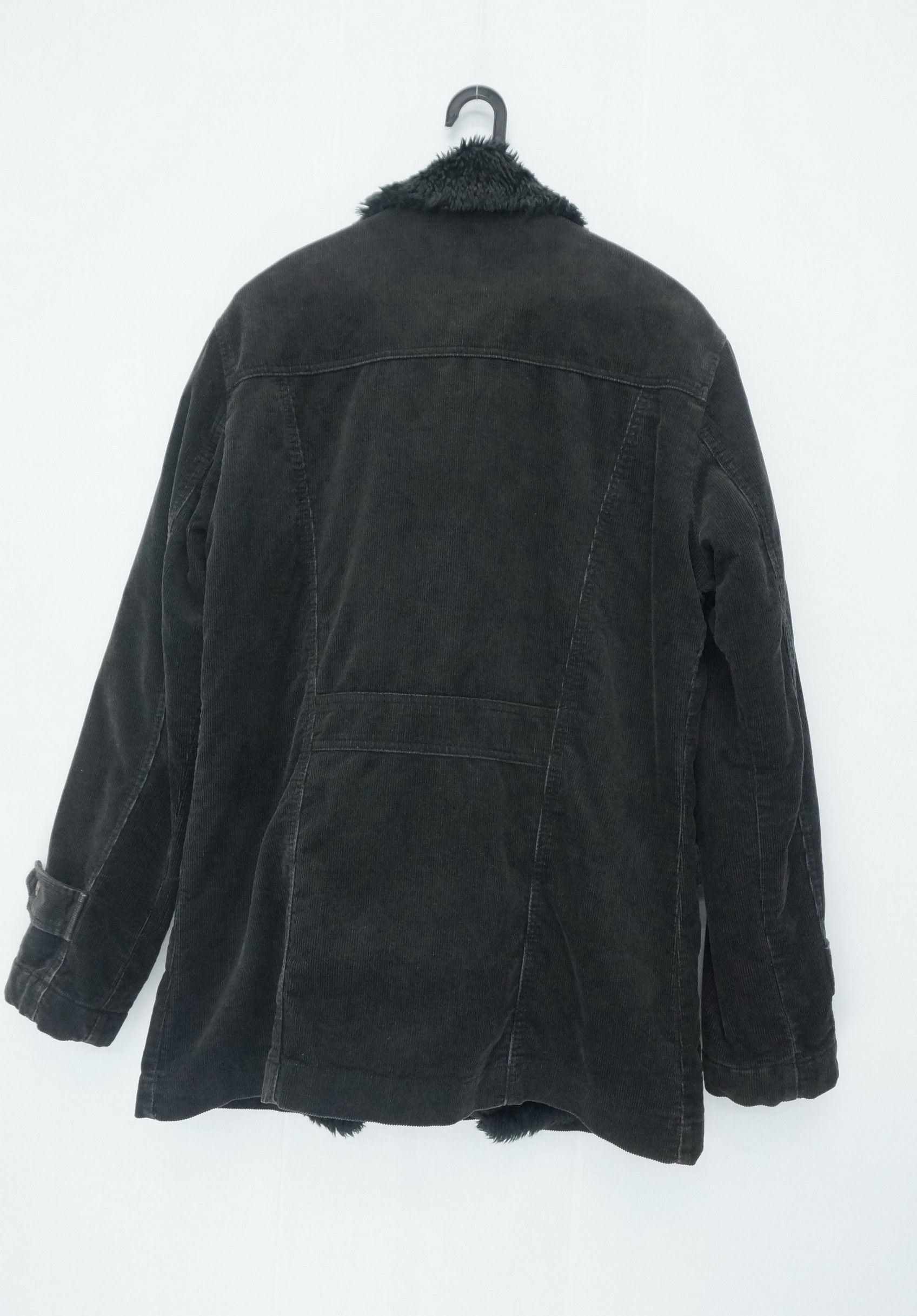 Vintage Vtg WRANGLER Wrange Coat Corduroy Faux Fur lined Jacket Size US S / EU 44-46 / 1 - 6 Thumbnail