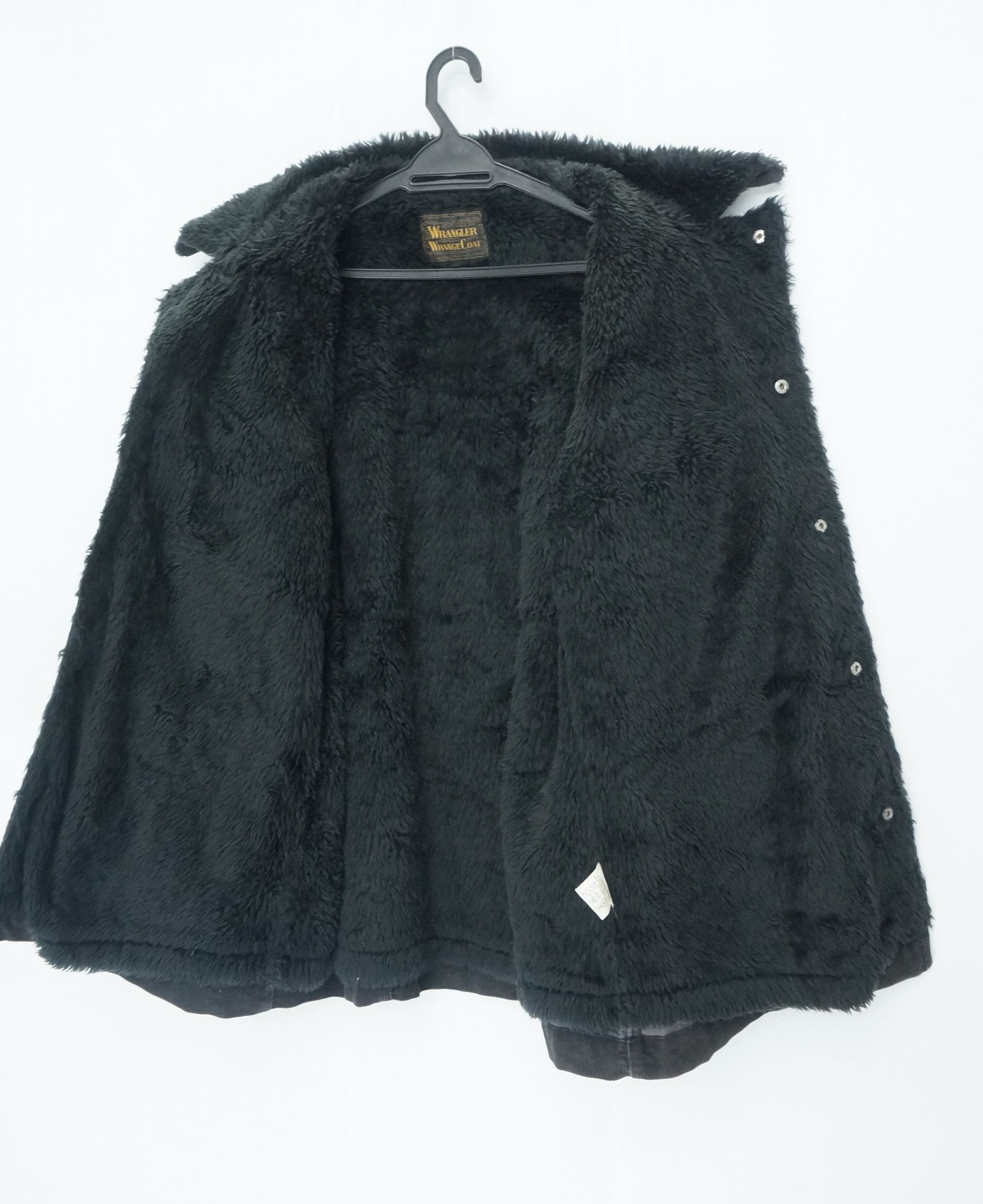 Vintage Vtg WRANGLER Wrange Coat Corduroy Faux Fur lined Jacket Size US S / EU 44-46 / 1 - 2 Thumbnail