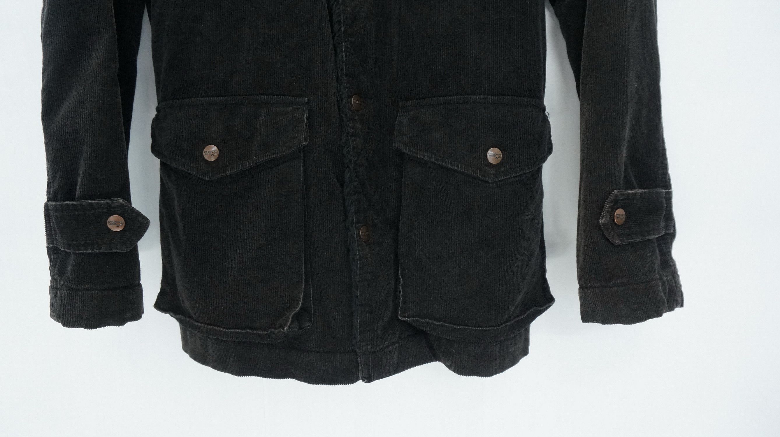 Vintage Vtg WRANGLER Wrange Coat Corduroy Faux Fur lined Jacket Size US S / EU 44-46 / 1 - 4 Thumbnail