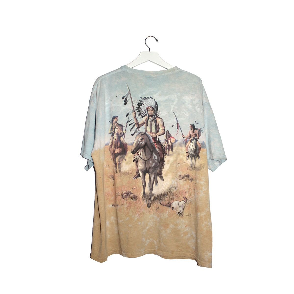 Vintage Native American Southwestern Print Shirt Size US XL / EU 56 / 4 - 2 Thumbnail