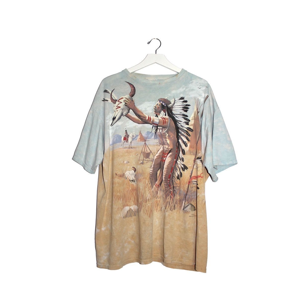 Vintage Native American Southwestern Print Shirt Size US XL / EU 56 / 4 - 1 Thumbnail