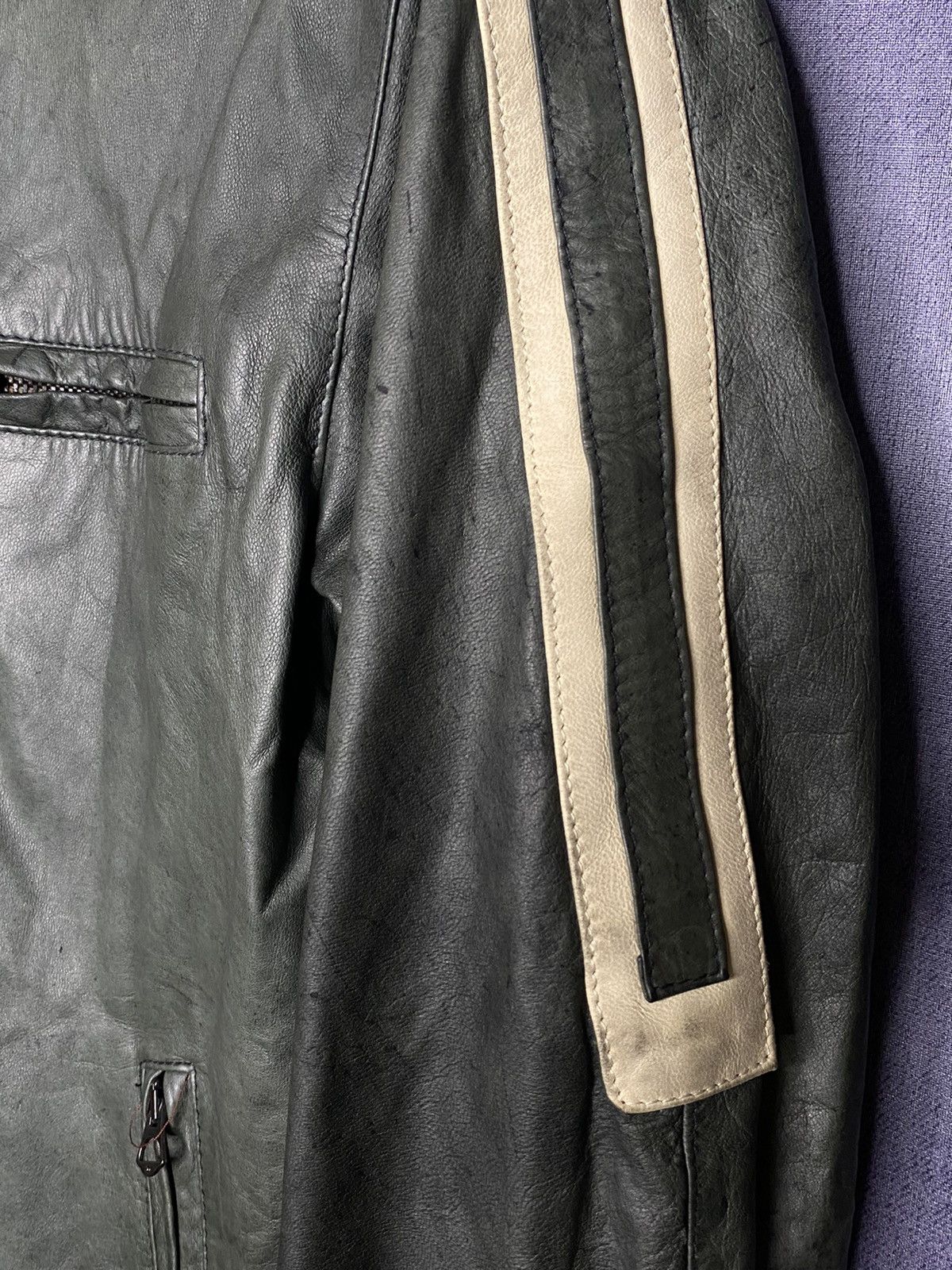 Vera Pelle Vera pelle biker leather jacket italy Size US L / EU 52-54 / 3 - 11 Thumbnail
