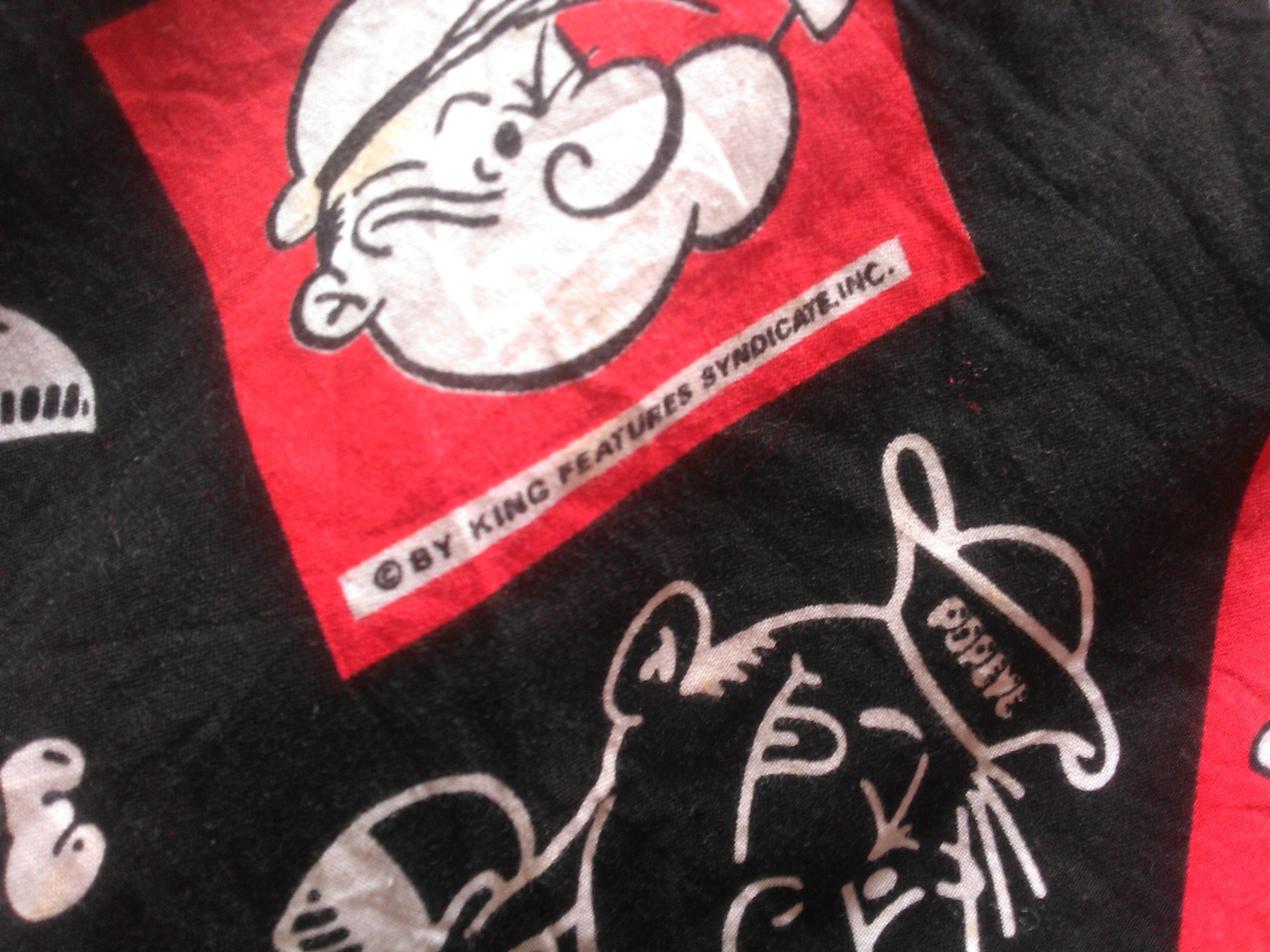 Vintage Vintage Popeye Reversible Sweatshiirts Size US L / EU 52-54 / 3 - 4 Thumbnail