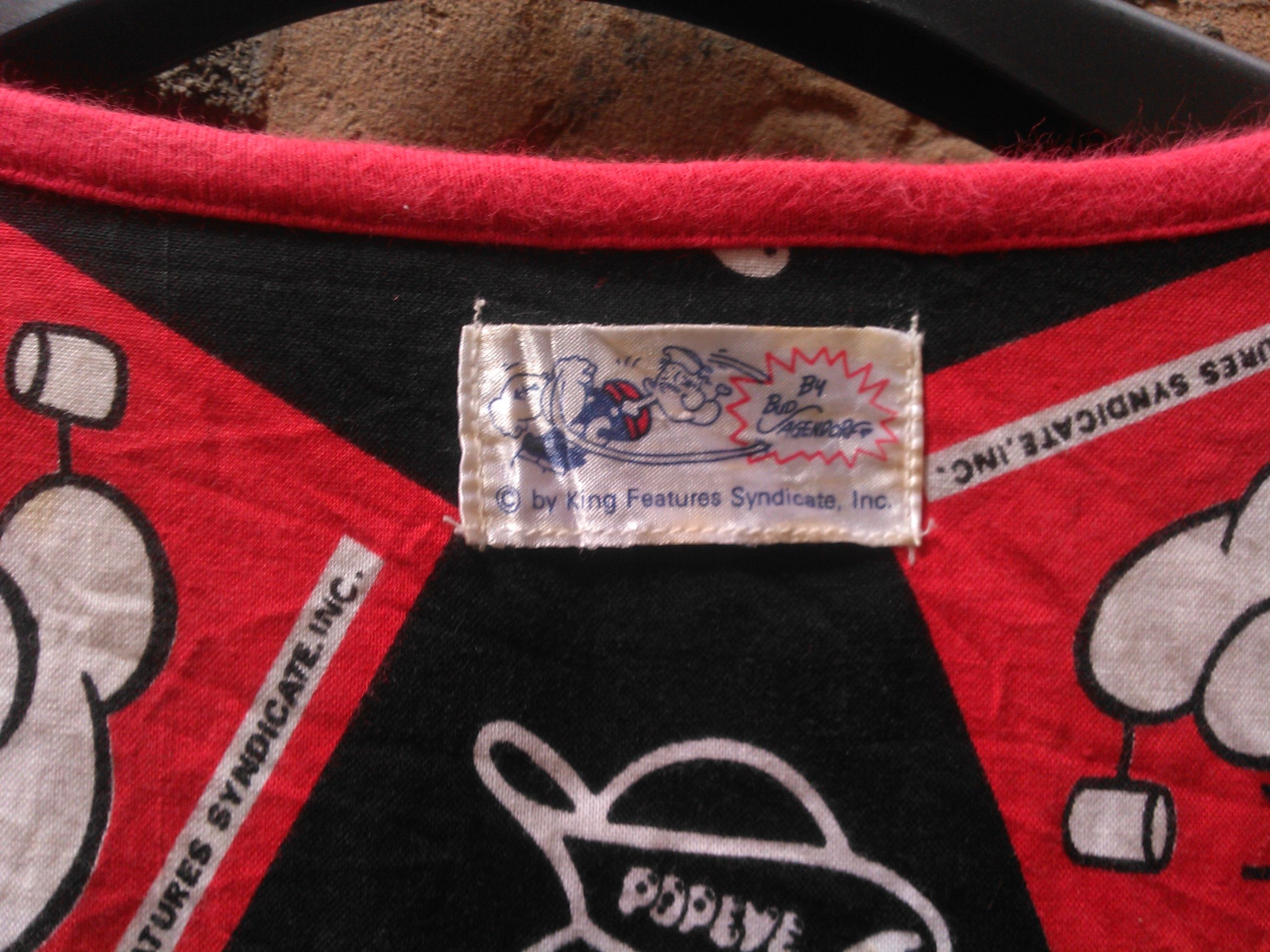 Vintage Vintage Popeye Reversible Sweatshiirts Size US L / EU 52-54 / 3 - 5 Thumbnail
