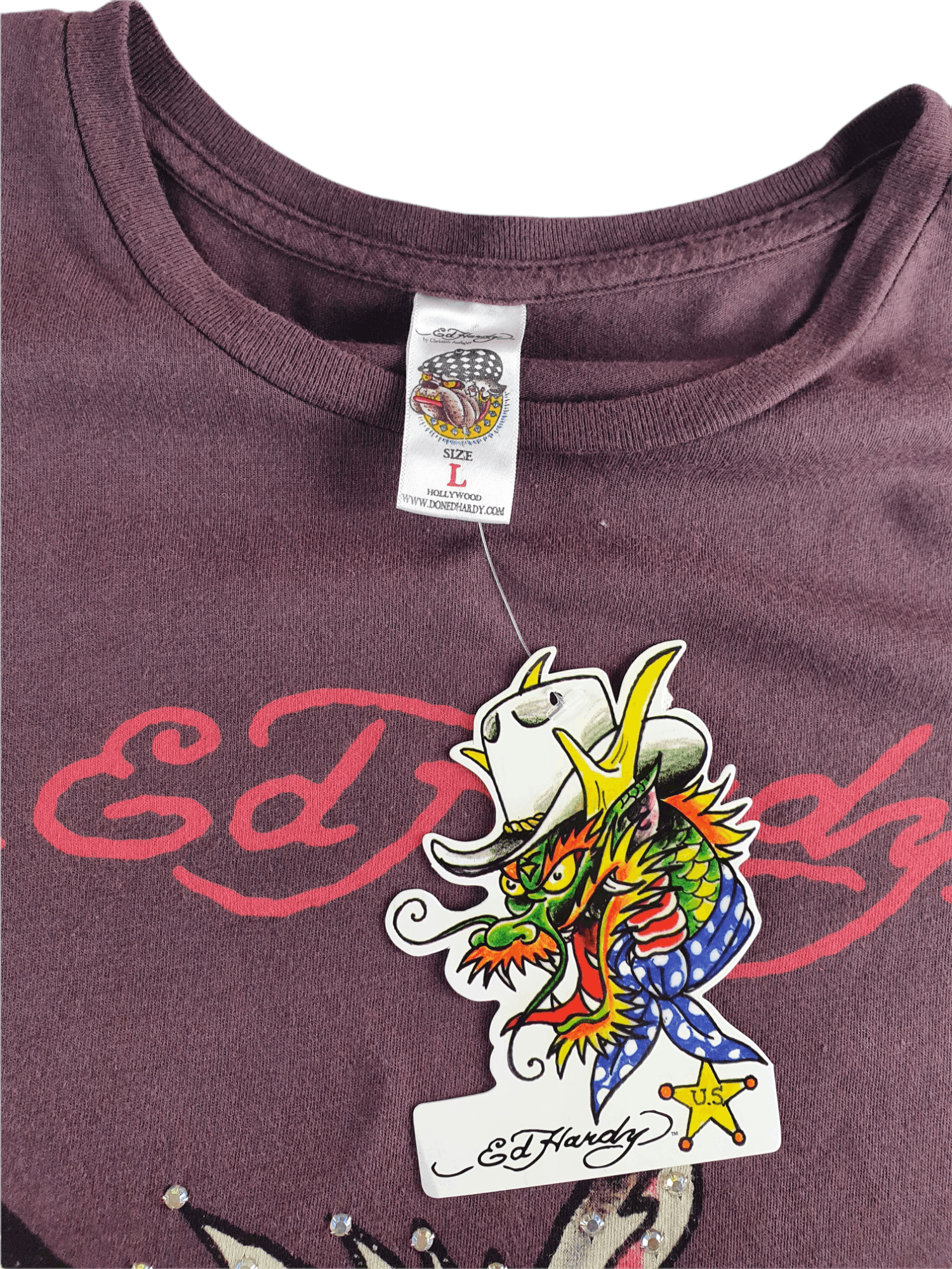 Christian Audigier Ed Hardy T shirt Tees Drip Size US L / EU 52-54 / 3 - 2 Thumbnail